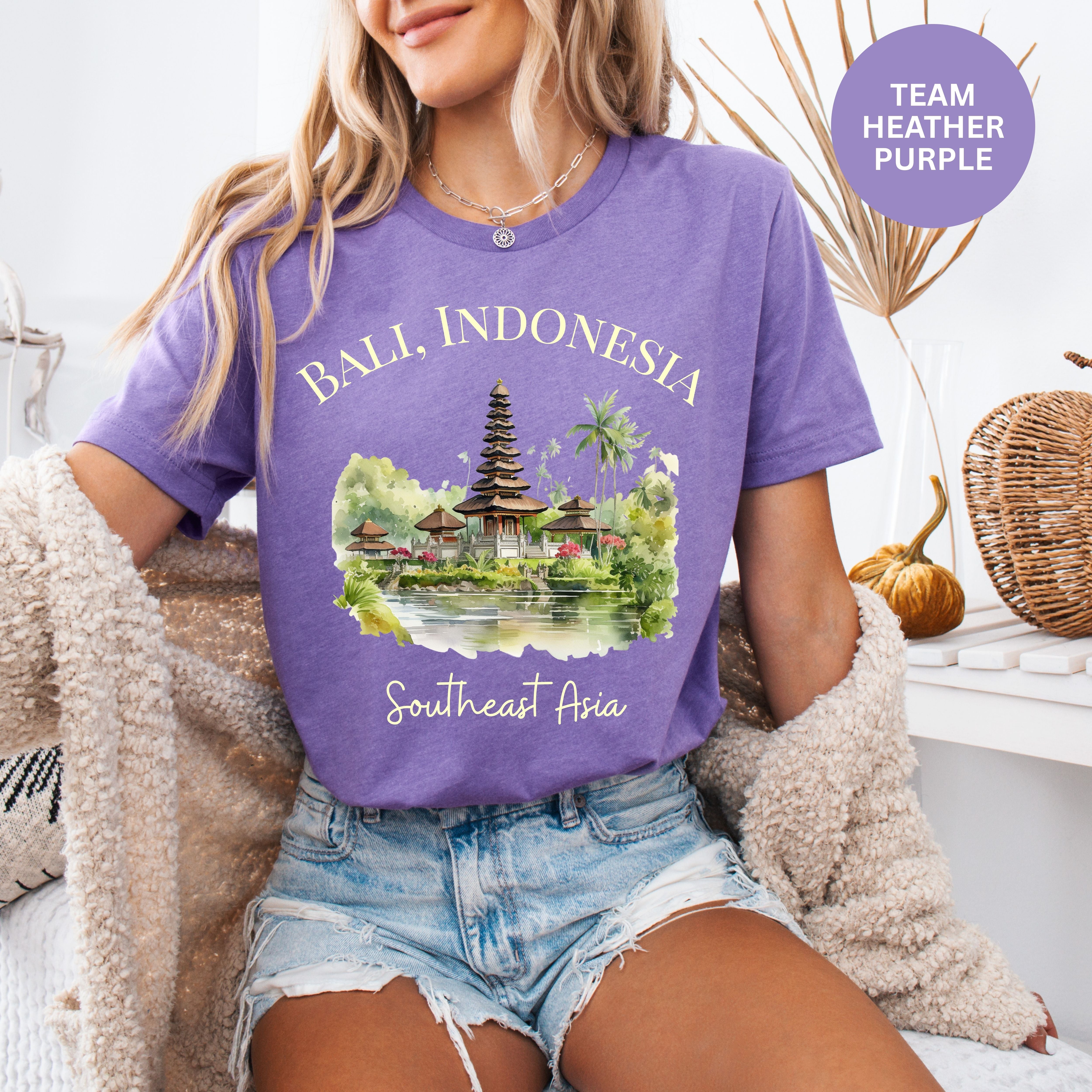 Bali Indonesia Bella Canvas Tee