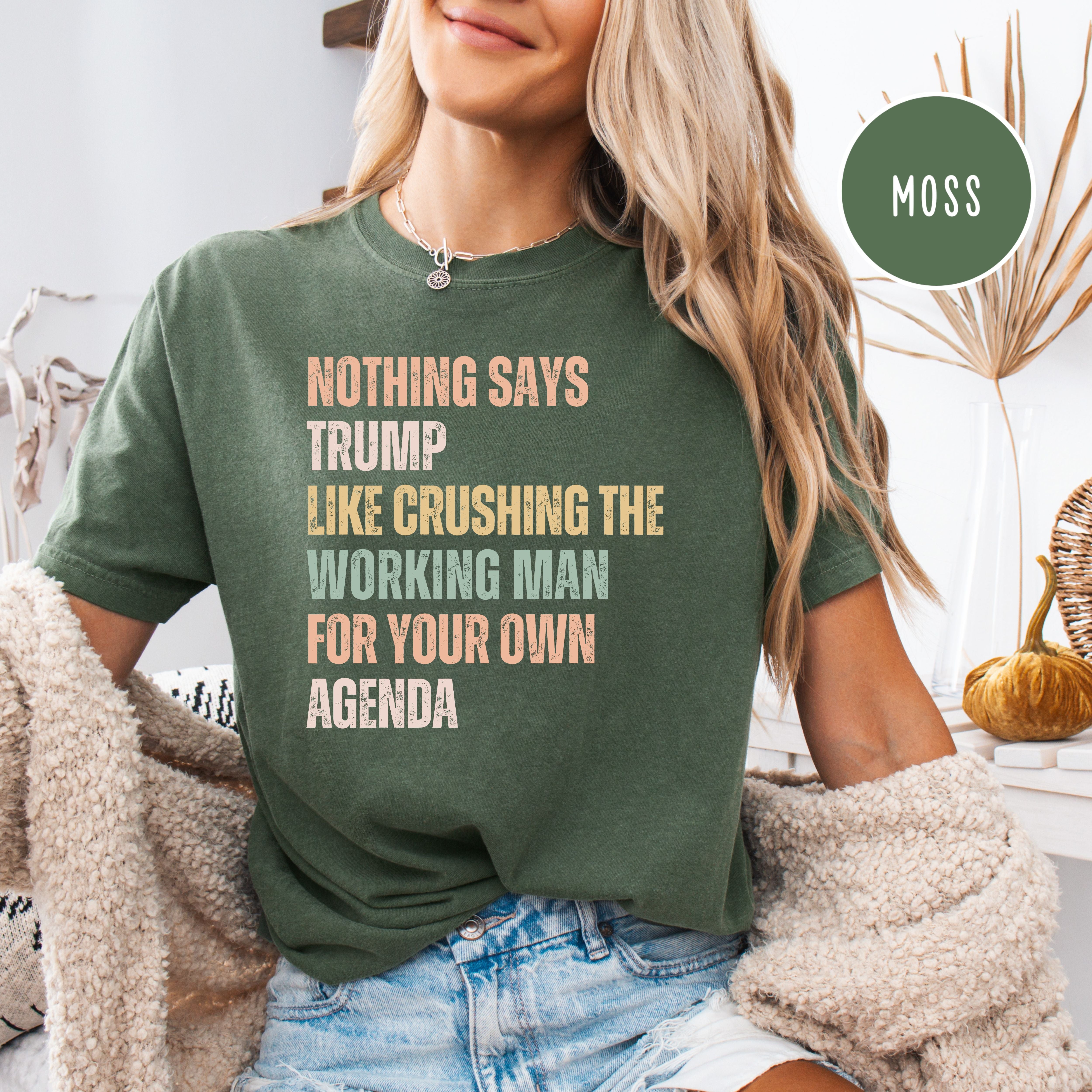 Anti Trump Protest Comfort Colors Tee