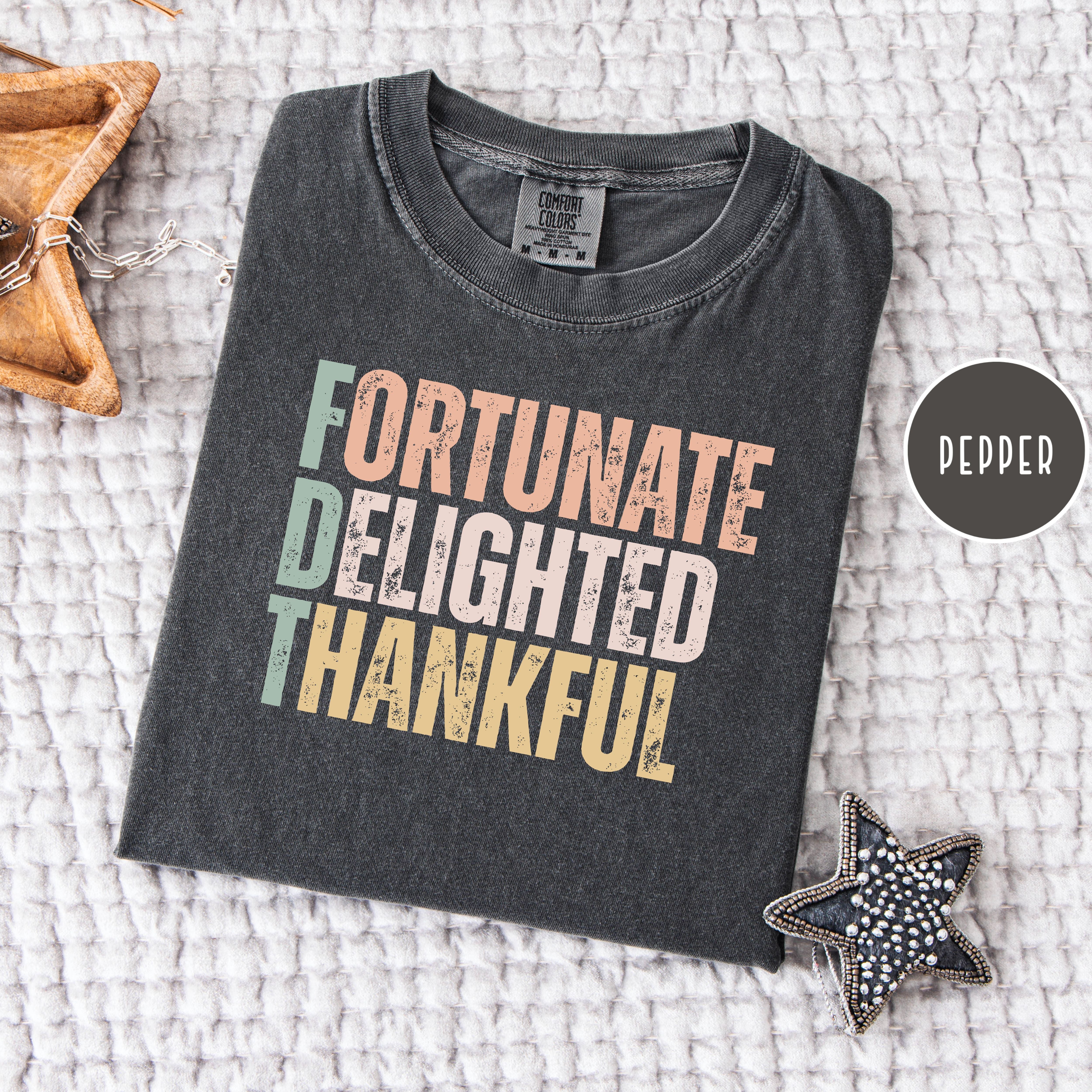 Anti Trump Hidden Message FDT Unisex Comfort Colors Protest Tee