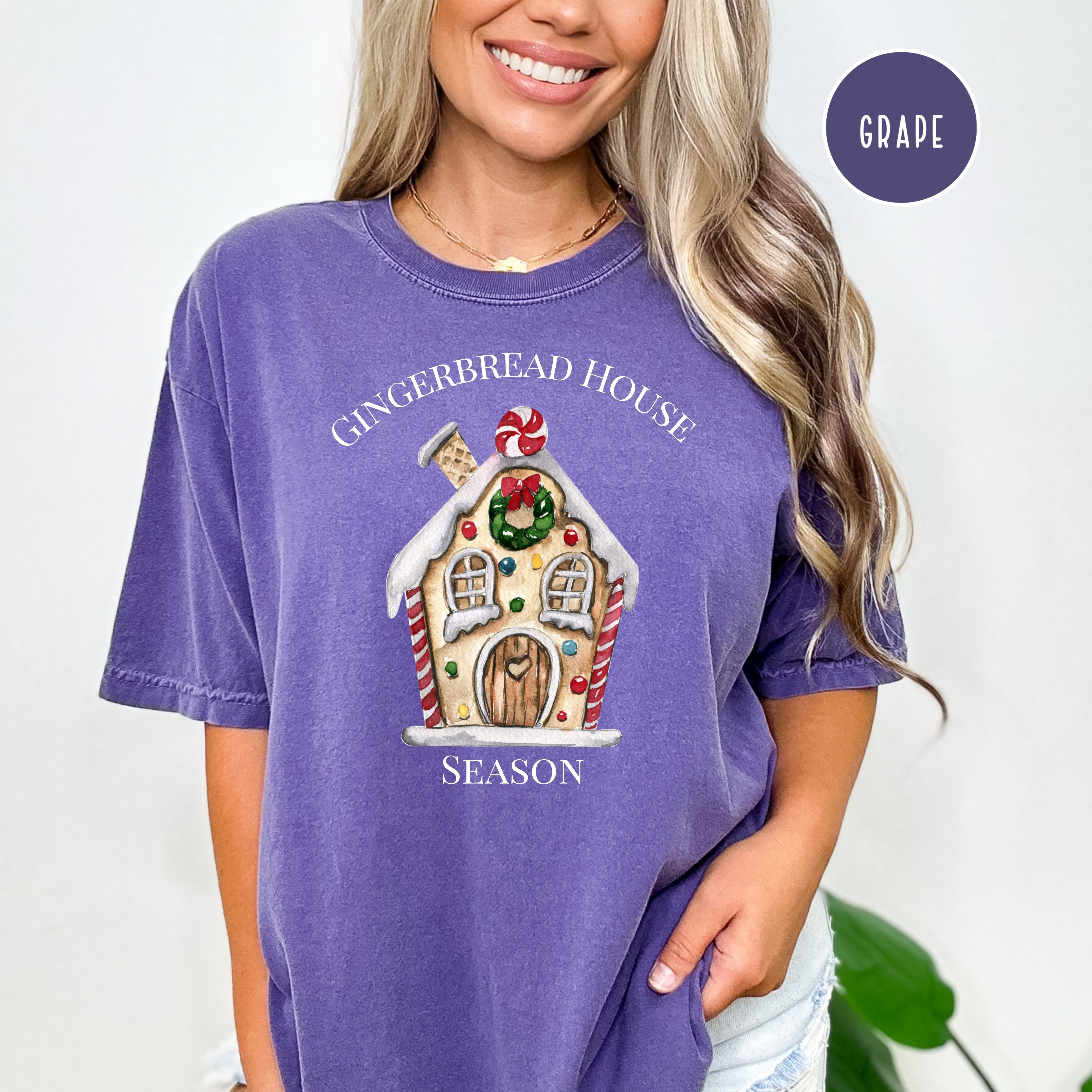 Gingerbread House Season Comfort Colors® Tee