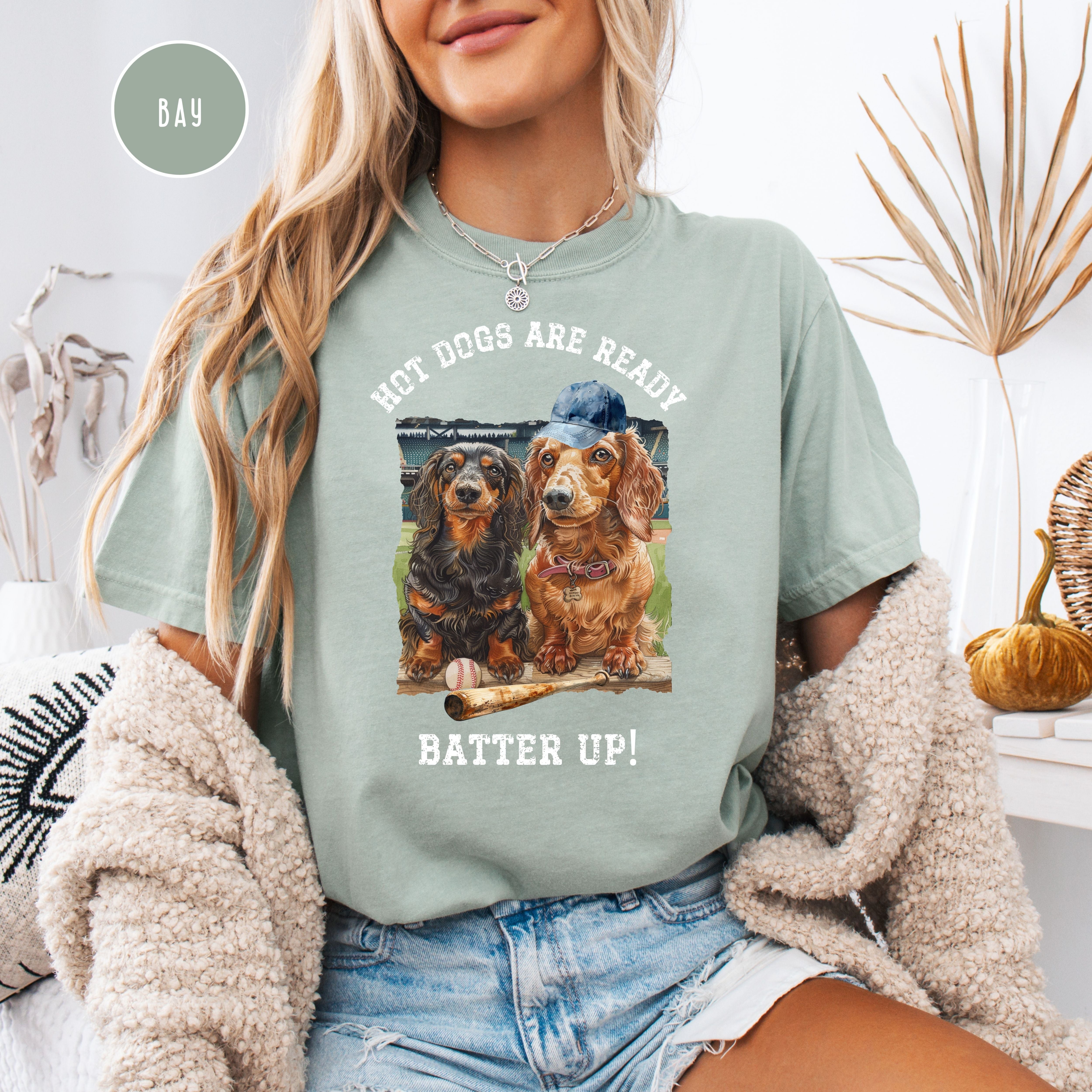 Funny Wiener Dogs Baseball Comfort Colors® Tee