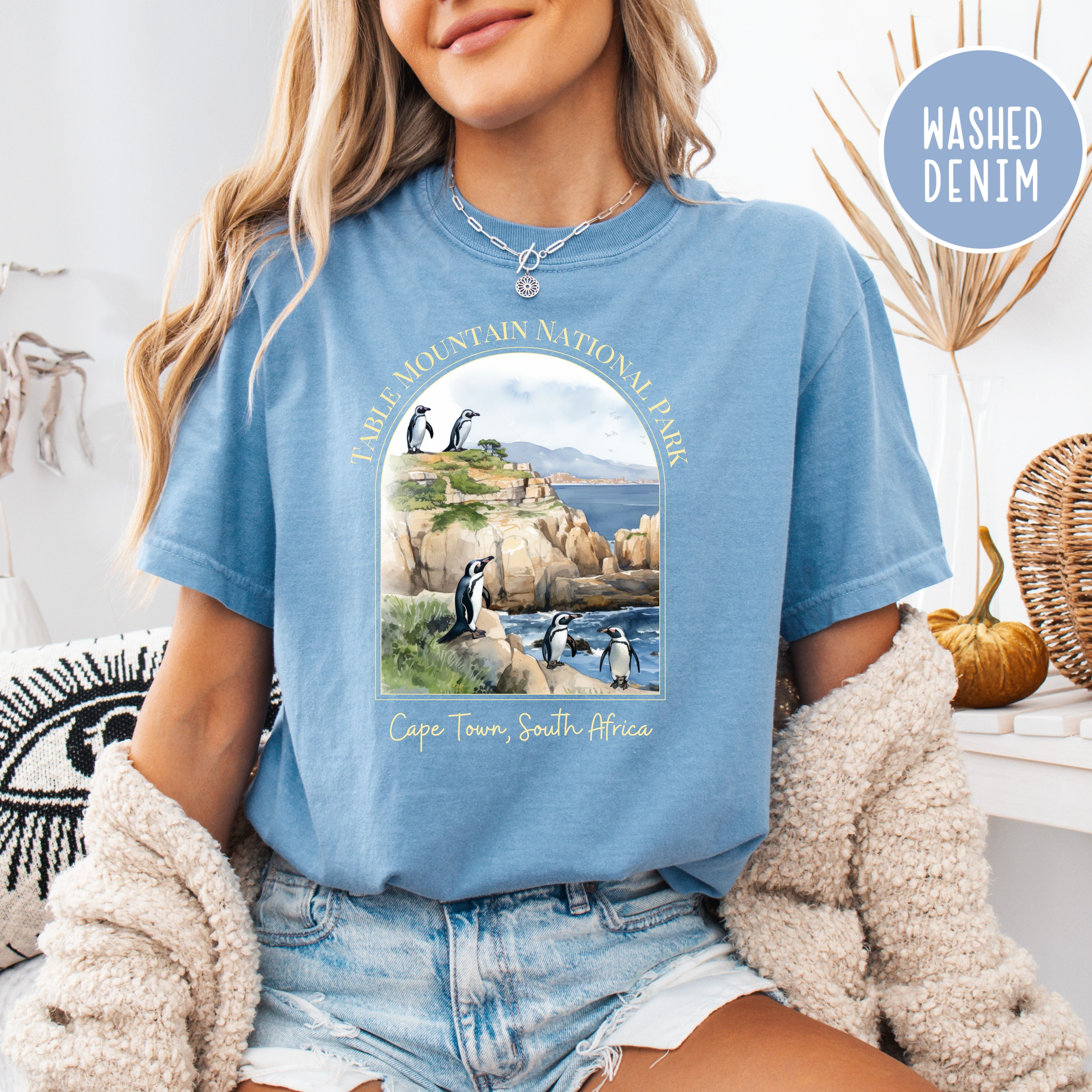 Table Mountain National Park Cape Town South Africa Comfort Colors® Tee