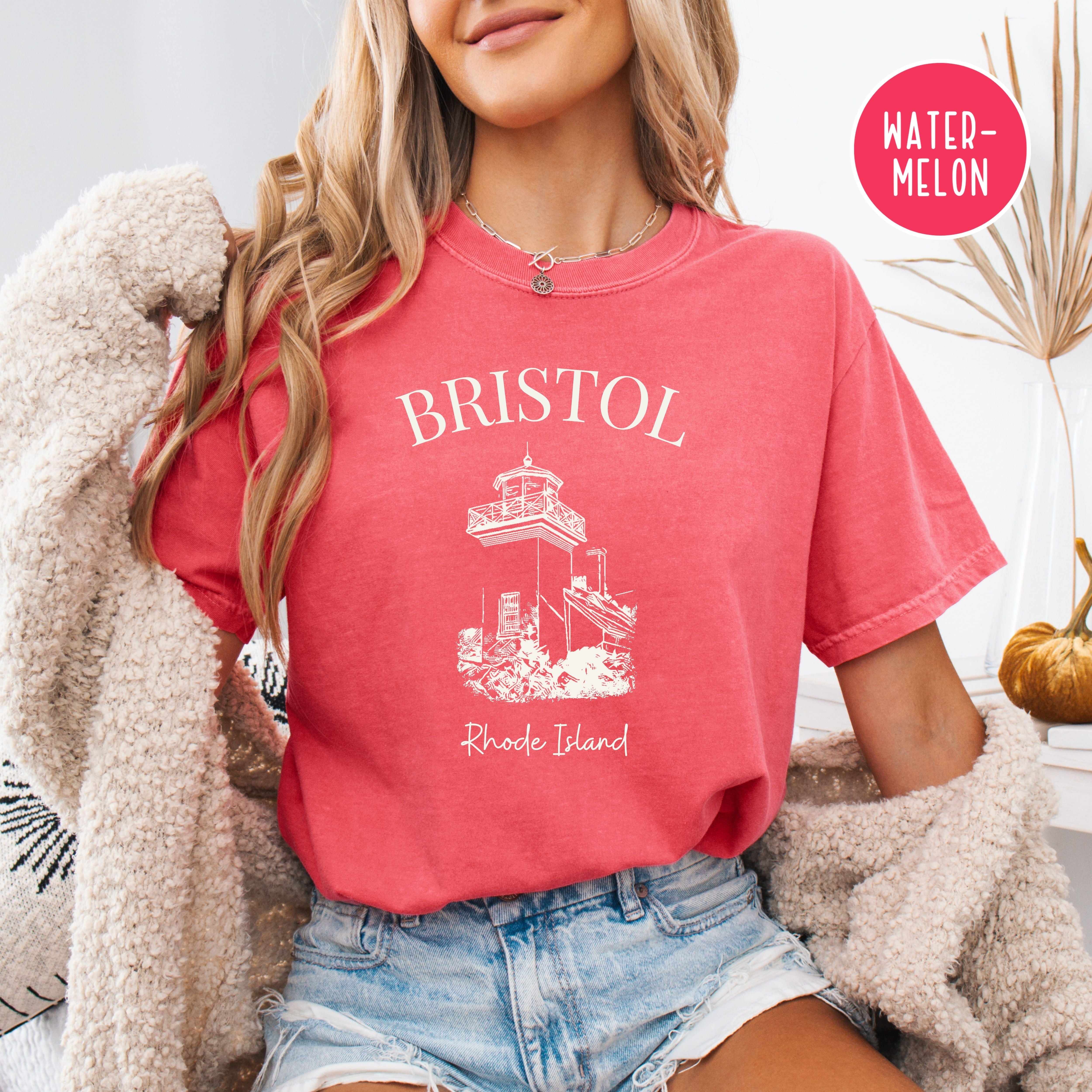Bristol Rhode Island Comfort Colors Tee