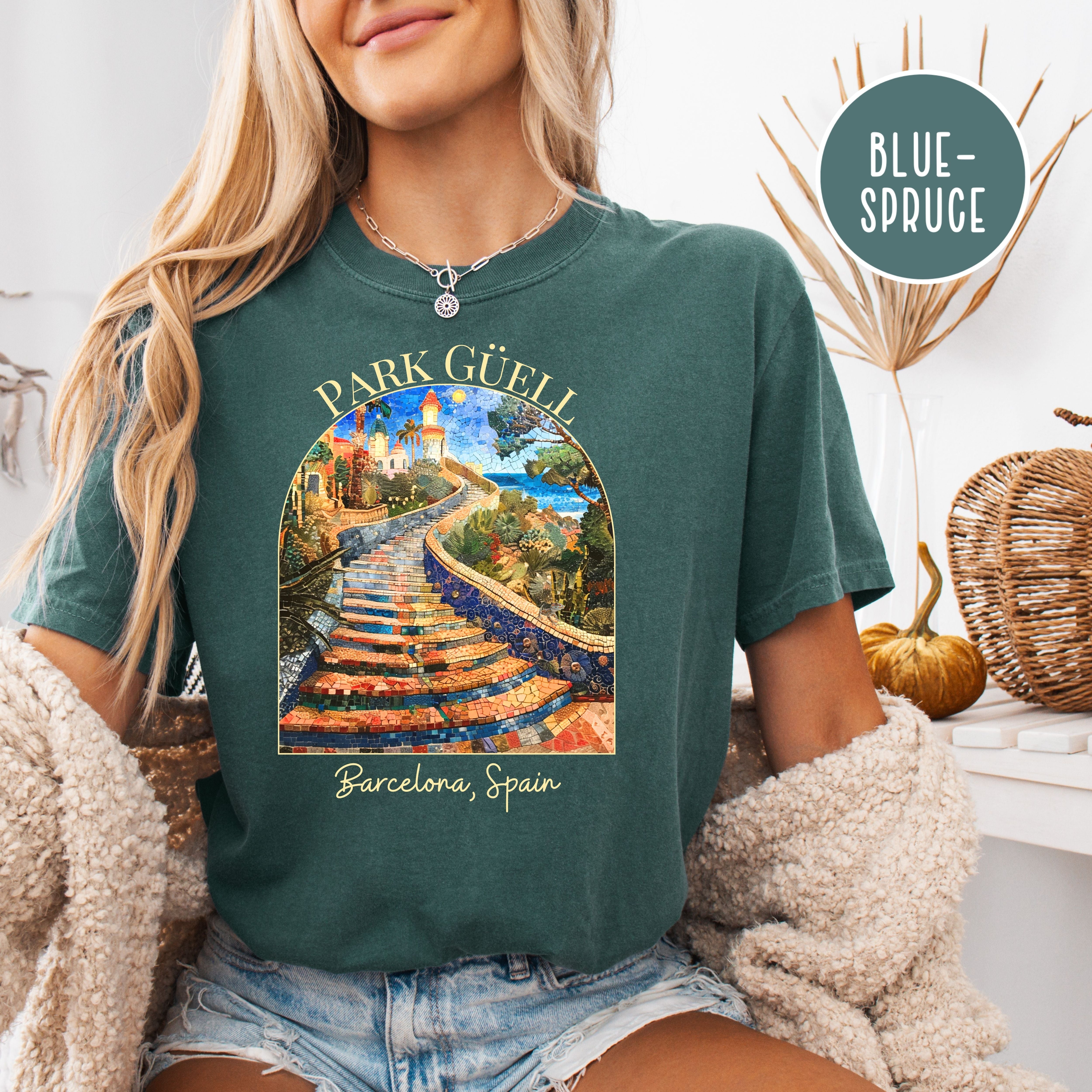 Park Guell Mosiac Comfort Colors® Tee