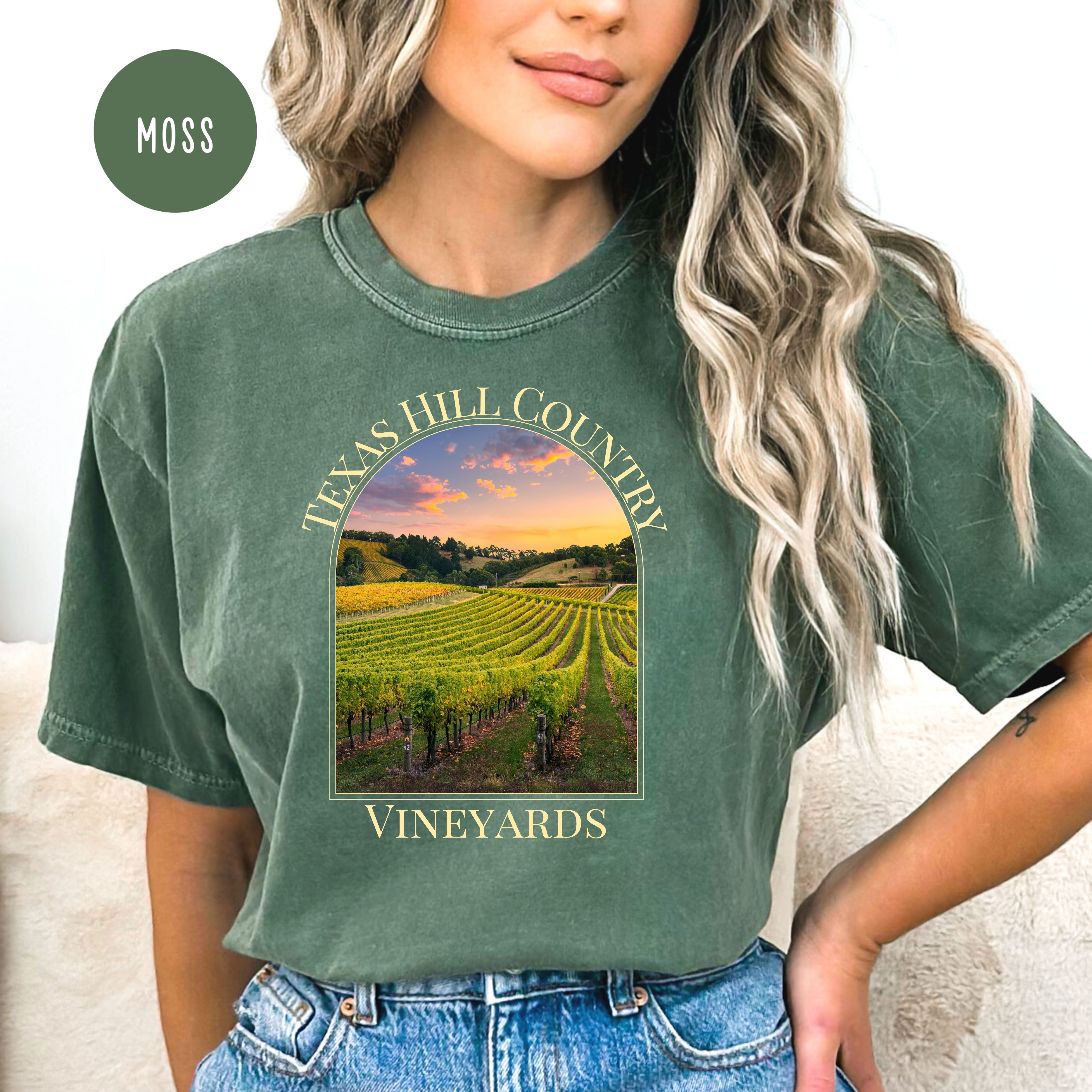 Texas Hill Country Vineyards Comfort Colors® Tee