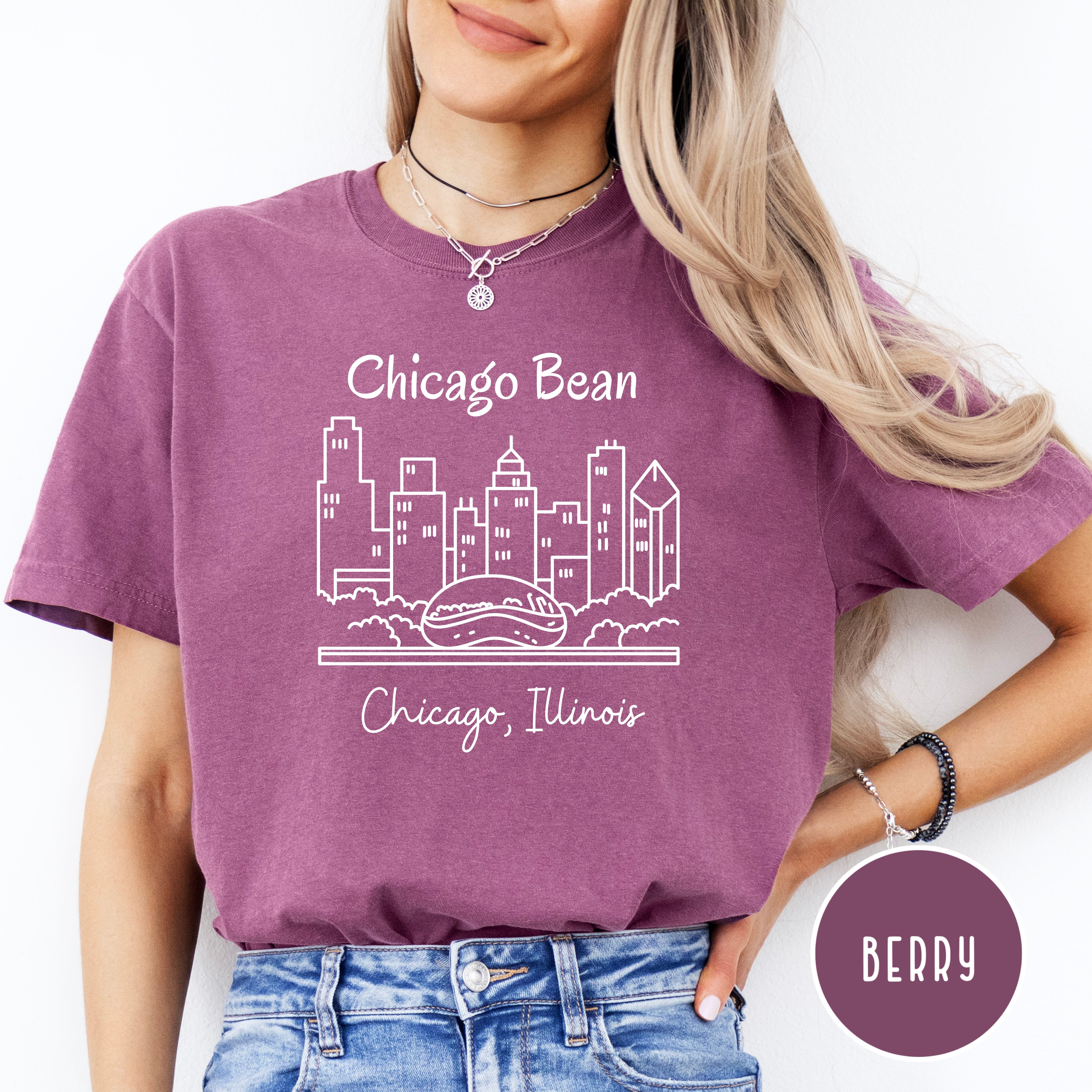 The Chicago Bean Comfort Colors® Tee