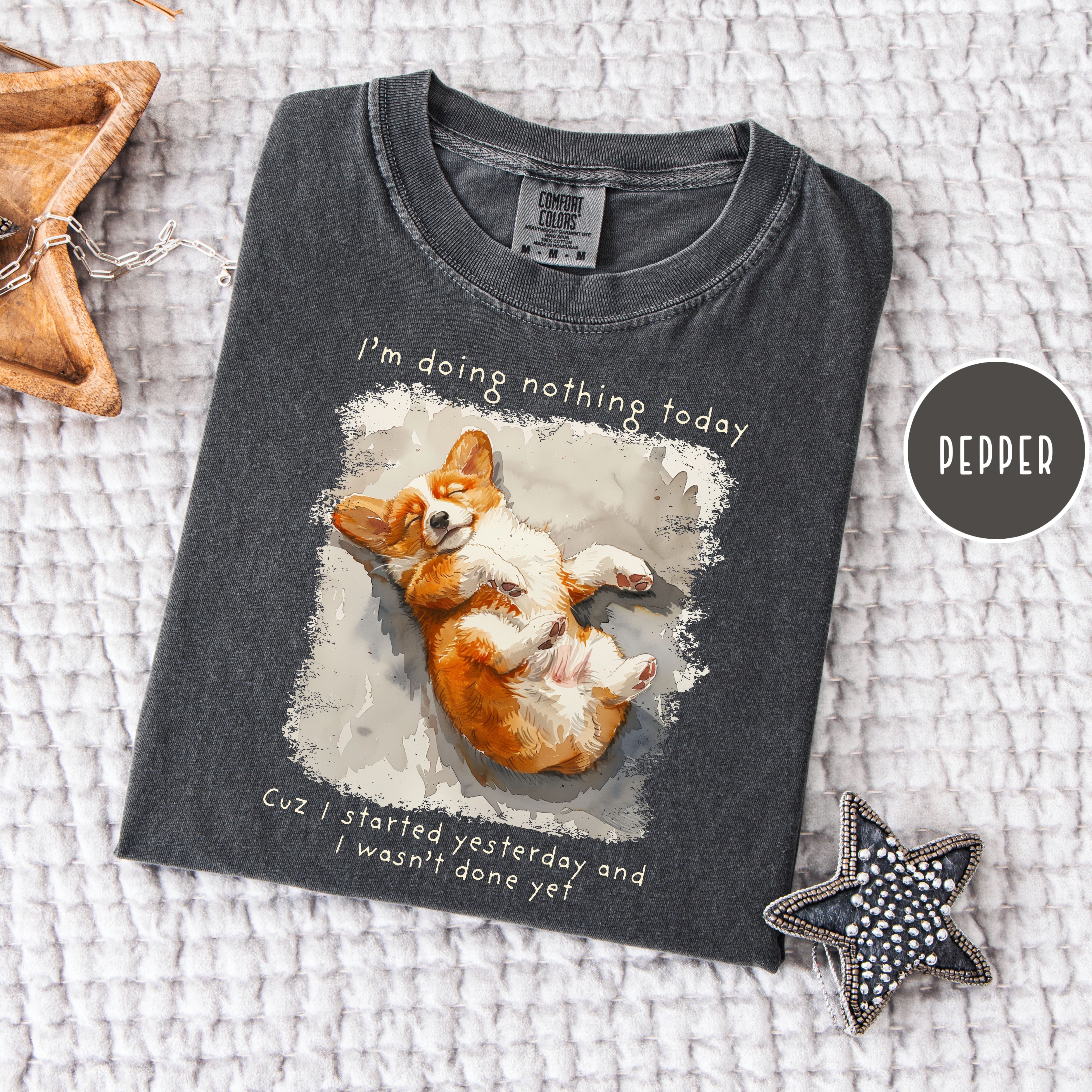 Adorable Dog Lover Comfort Colors Tee Shirt Gift for Dog Mama by CindylboutiqueShop.com