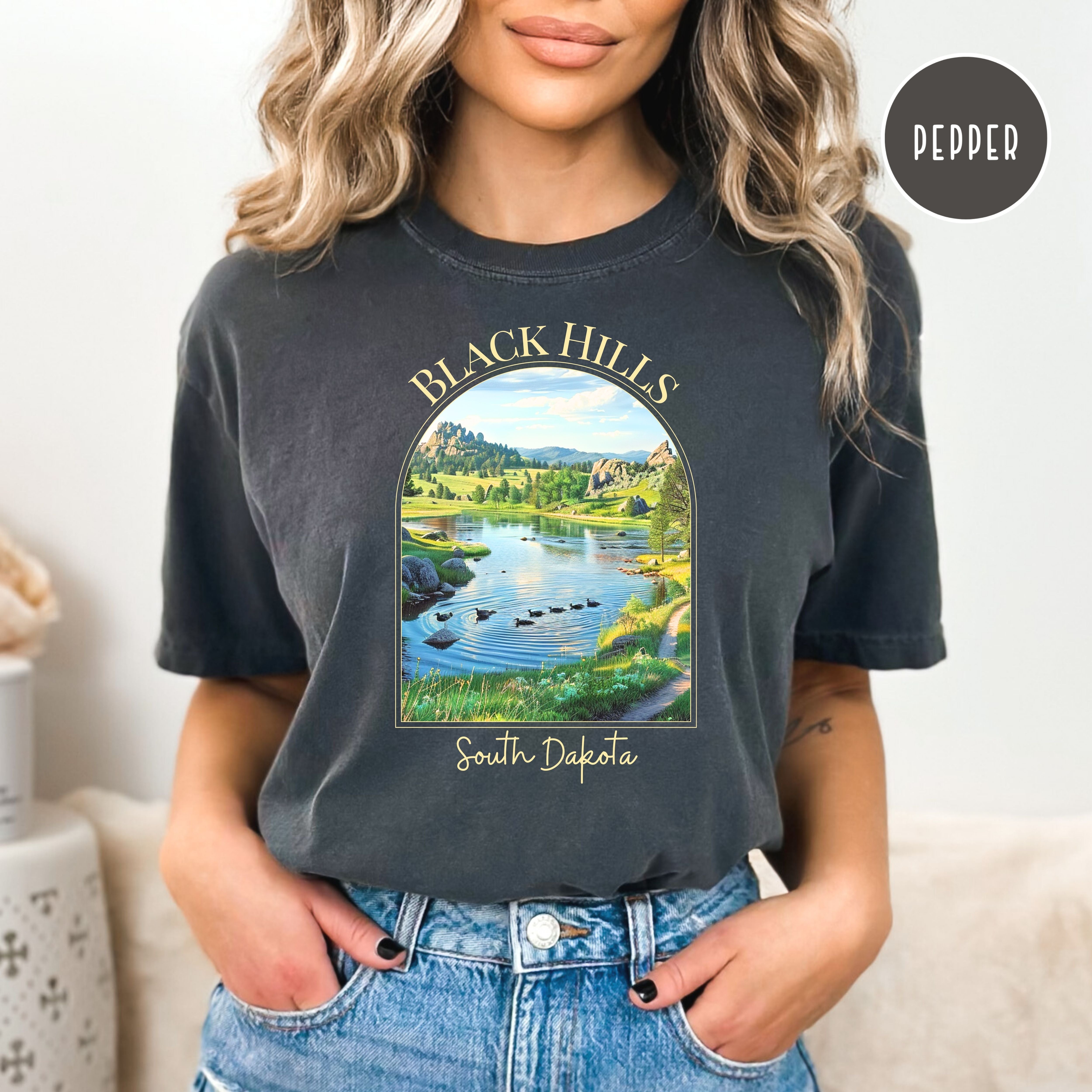 Black Hills South Dakota Comfort Colors® Tee