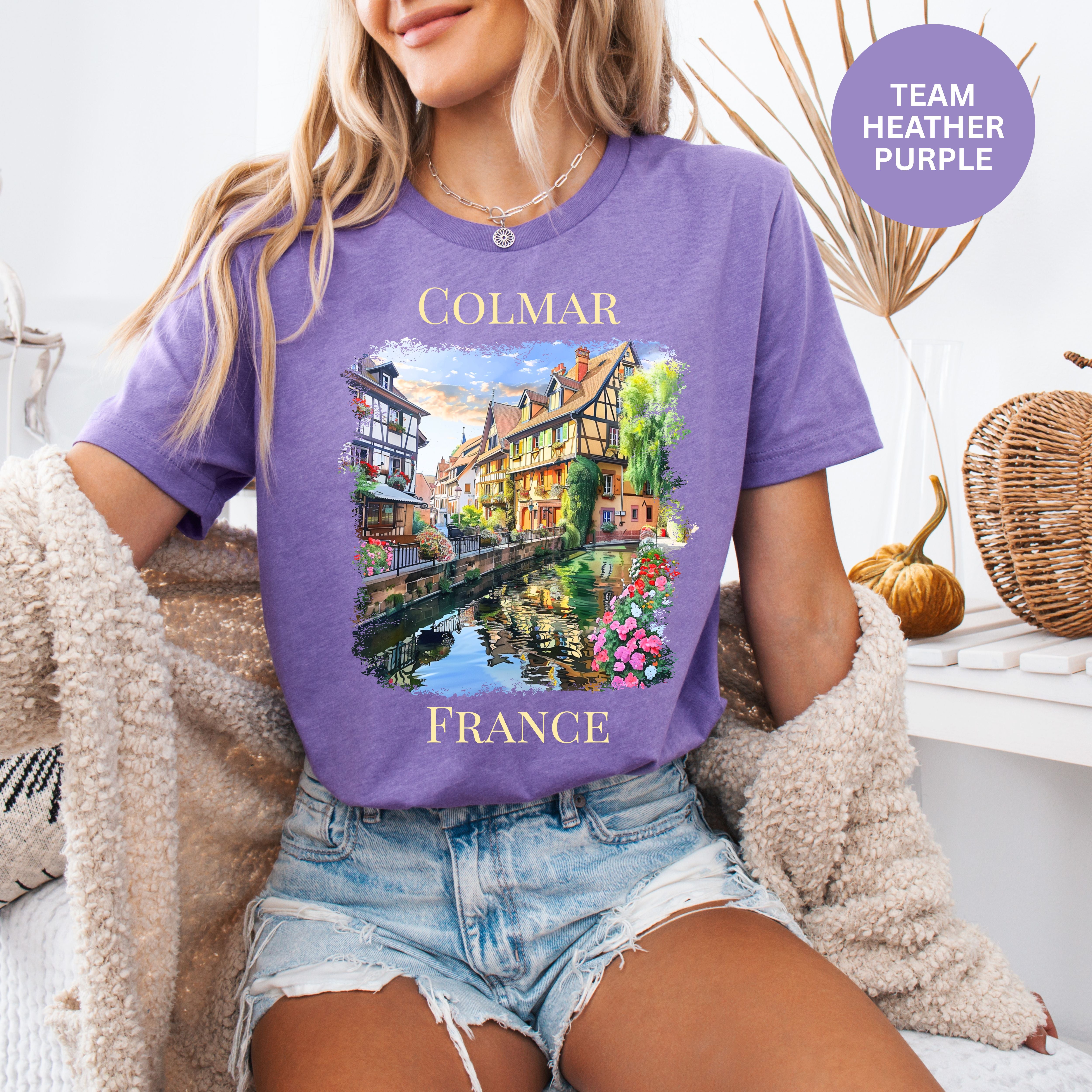 Colmar France Bella Canvas Vacation Gift Shirt