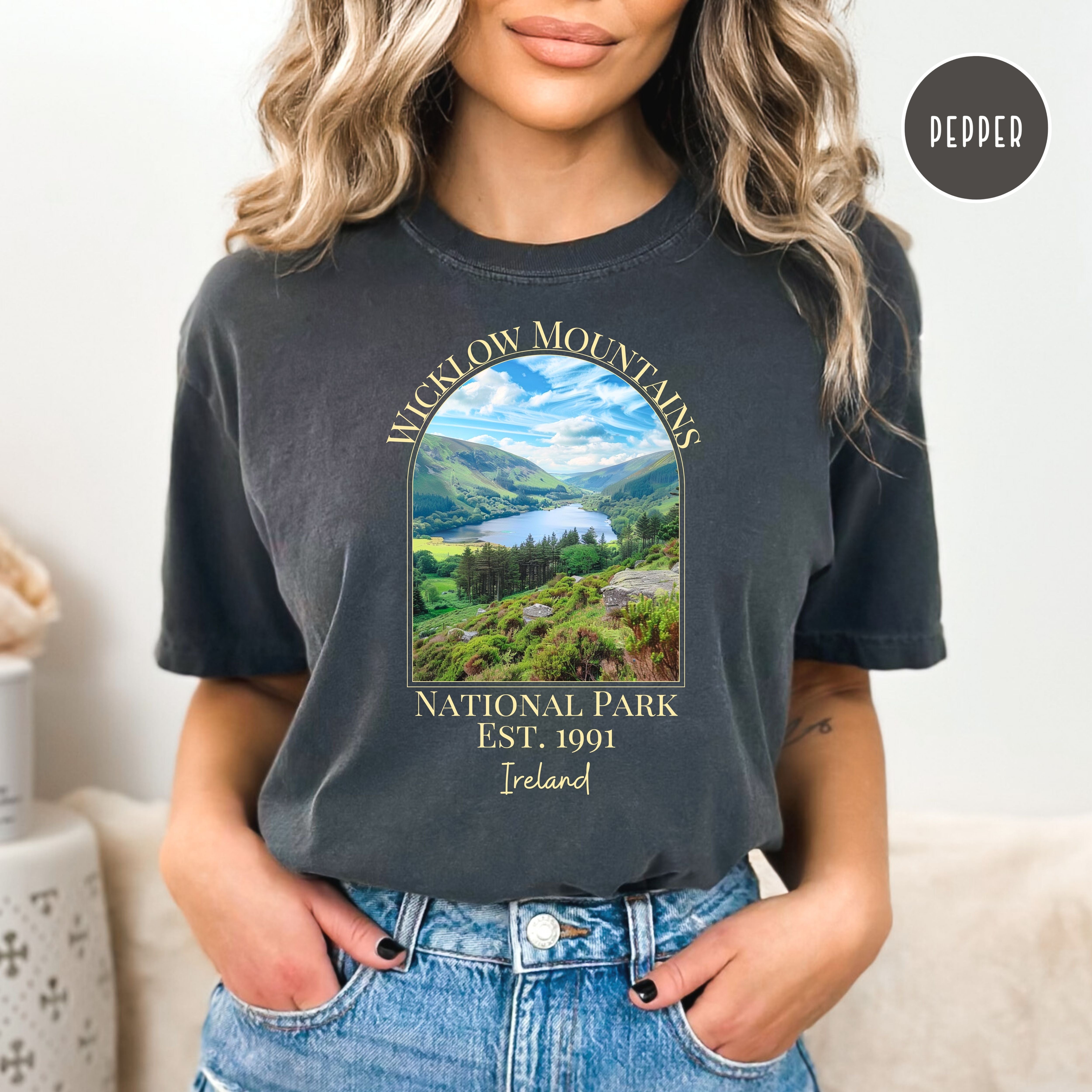 Wicklow Mountains National Park Ireland Comfort Colors® Tee
