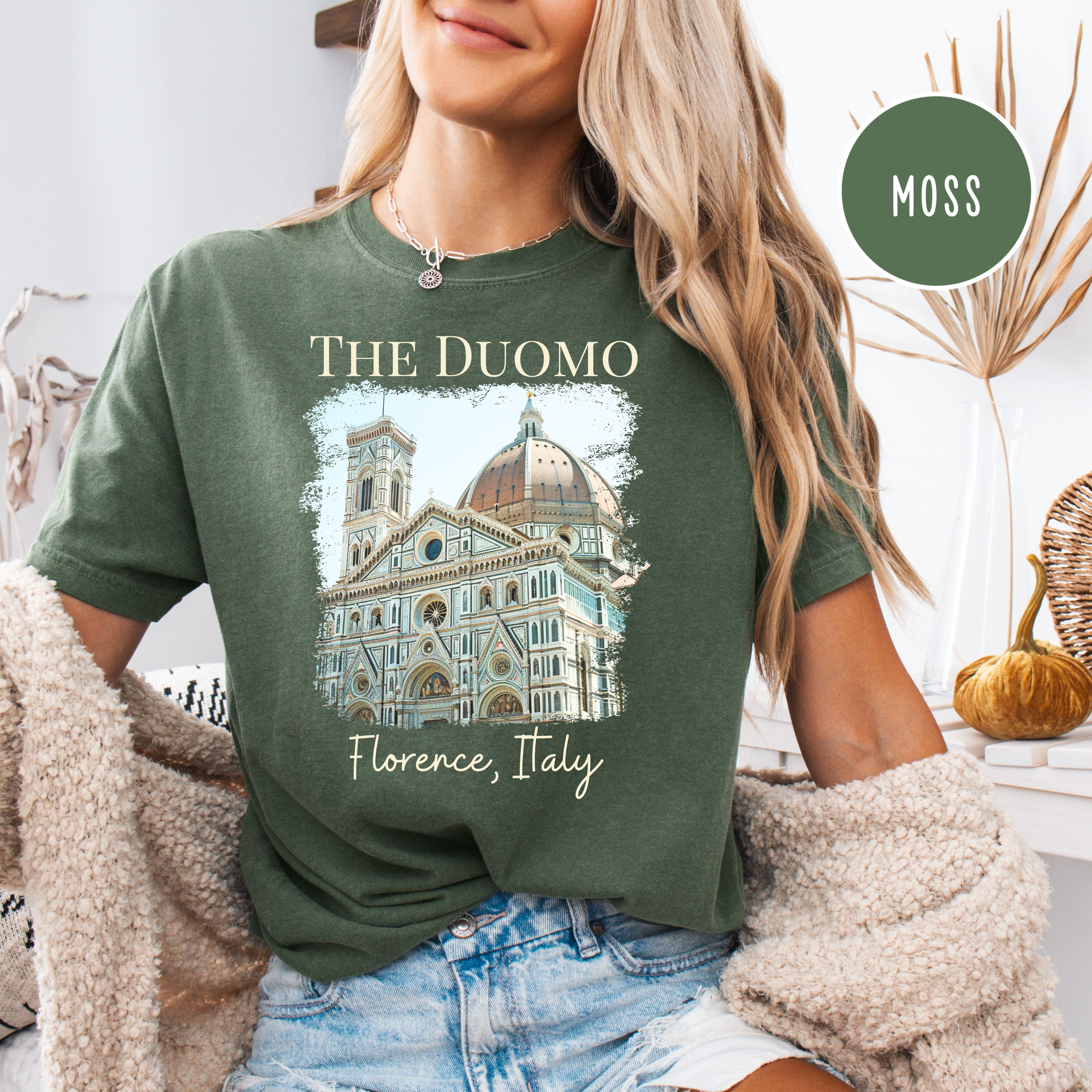 The Duomo in Florence Italy Comfort Colors Tee