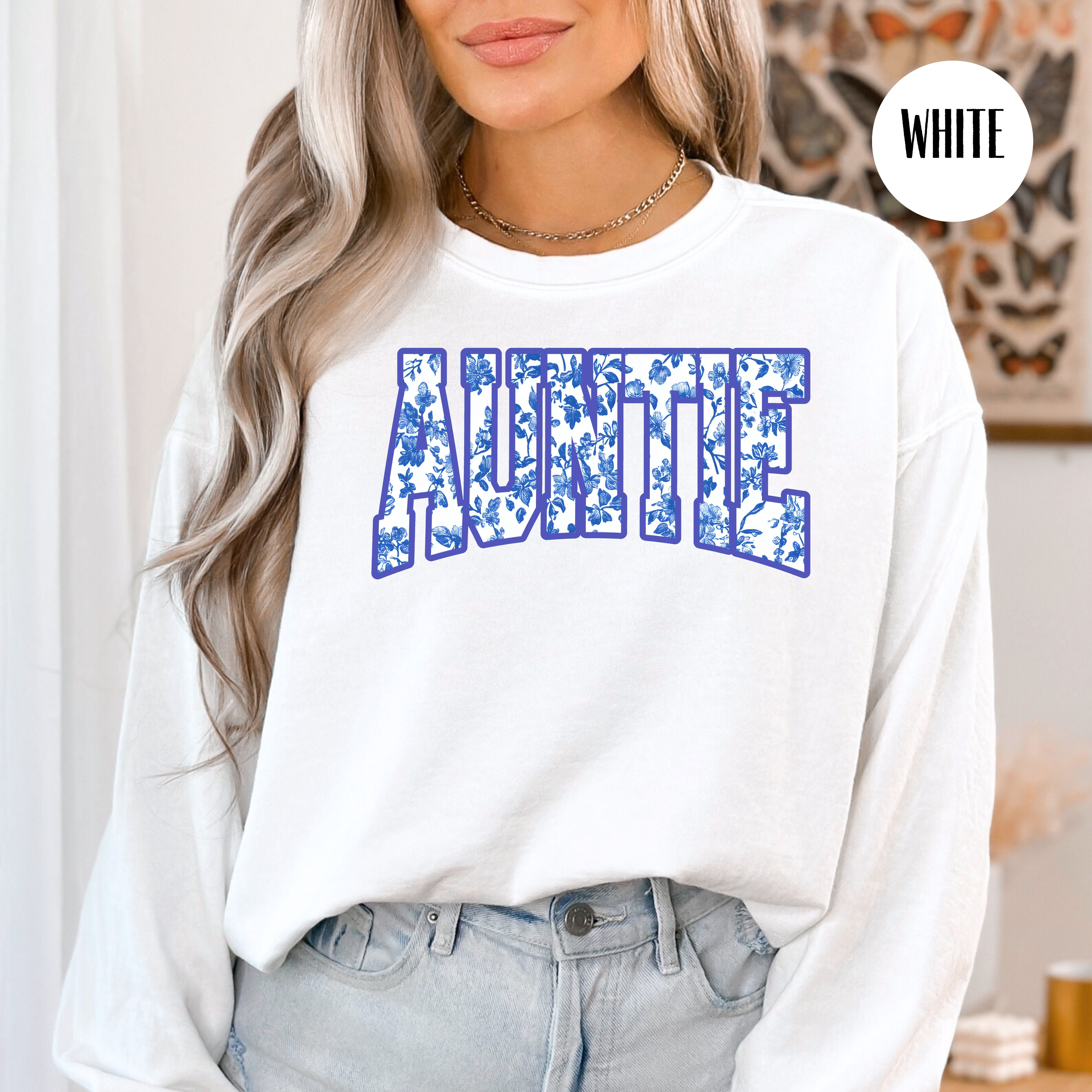 Auntie French Toile Comfort Colors® Sweatshirt