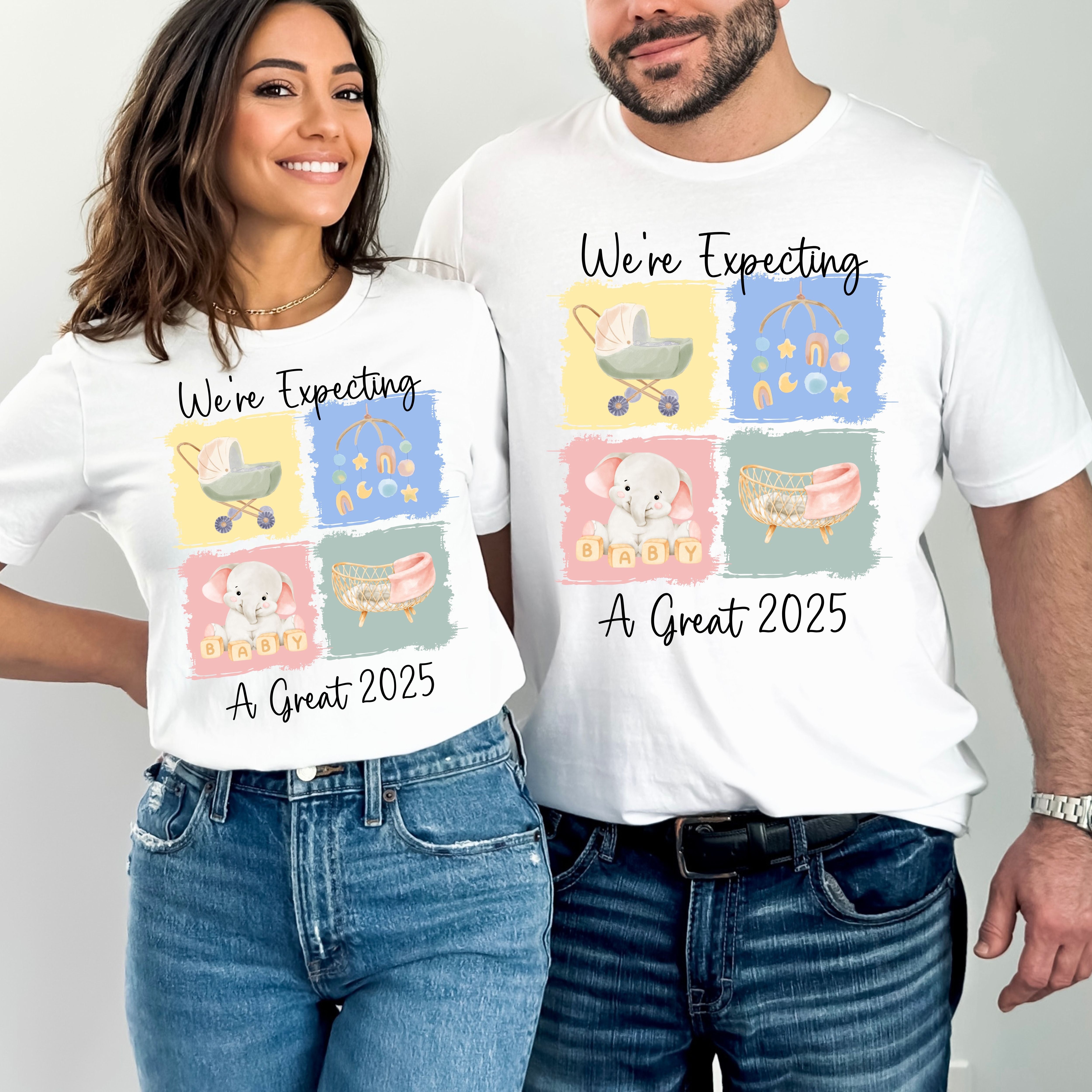 Baby Shower Group Shirts, Gender Reveal Party Shirts