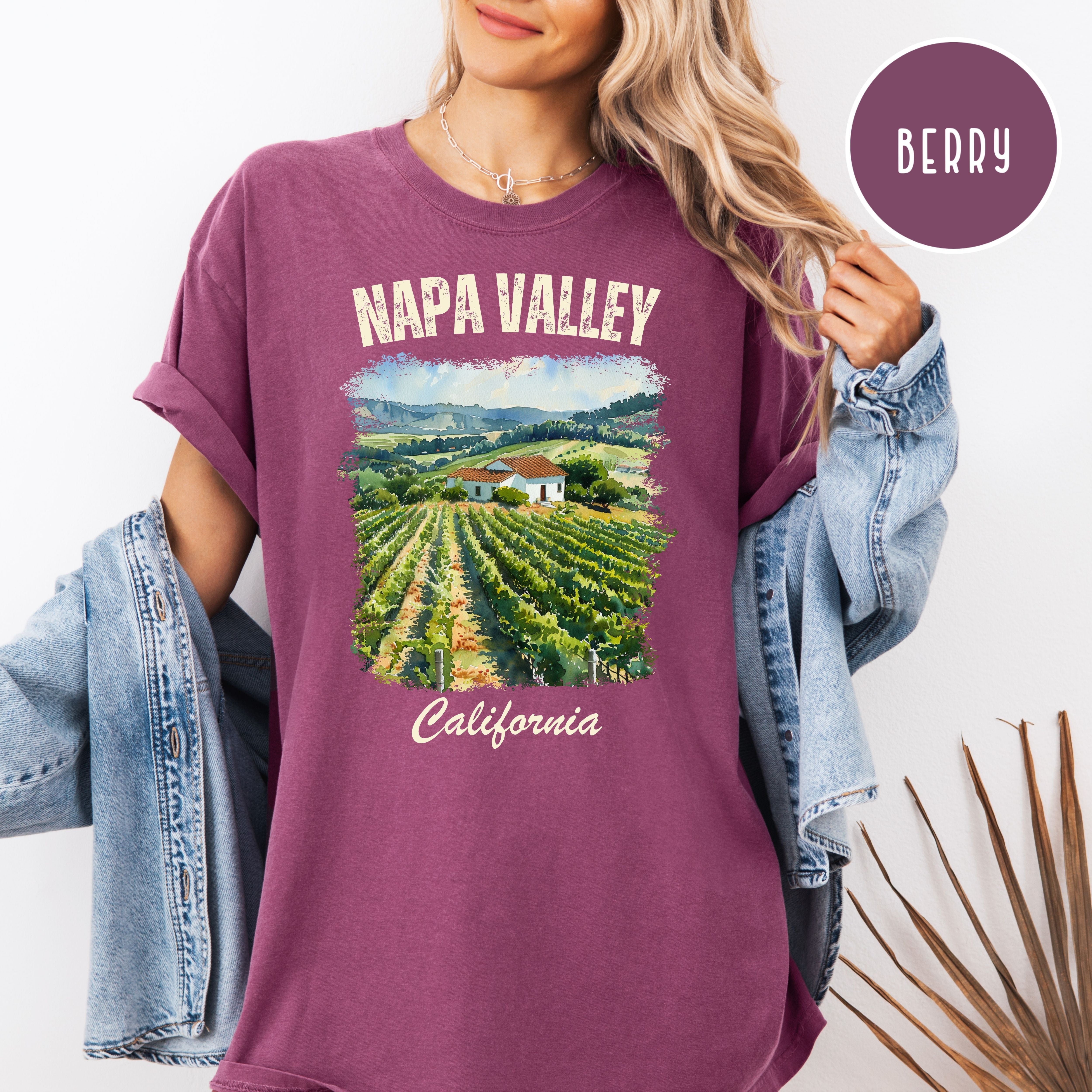 Napa Valley California Comfort Colors® Tee