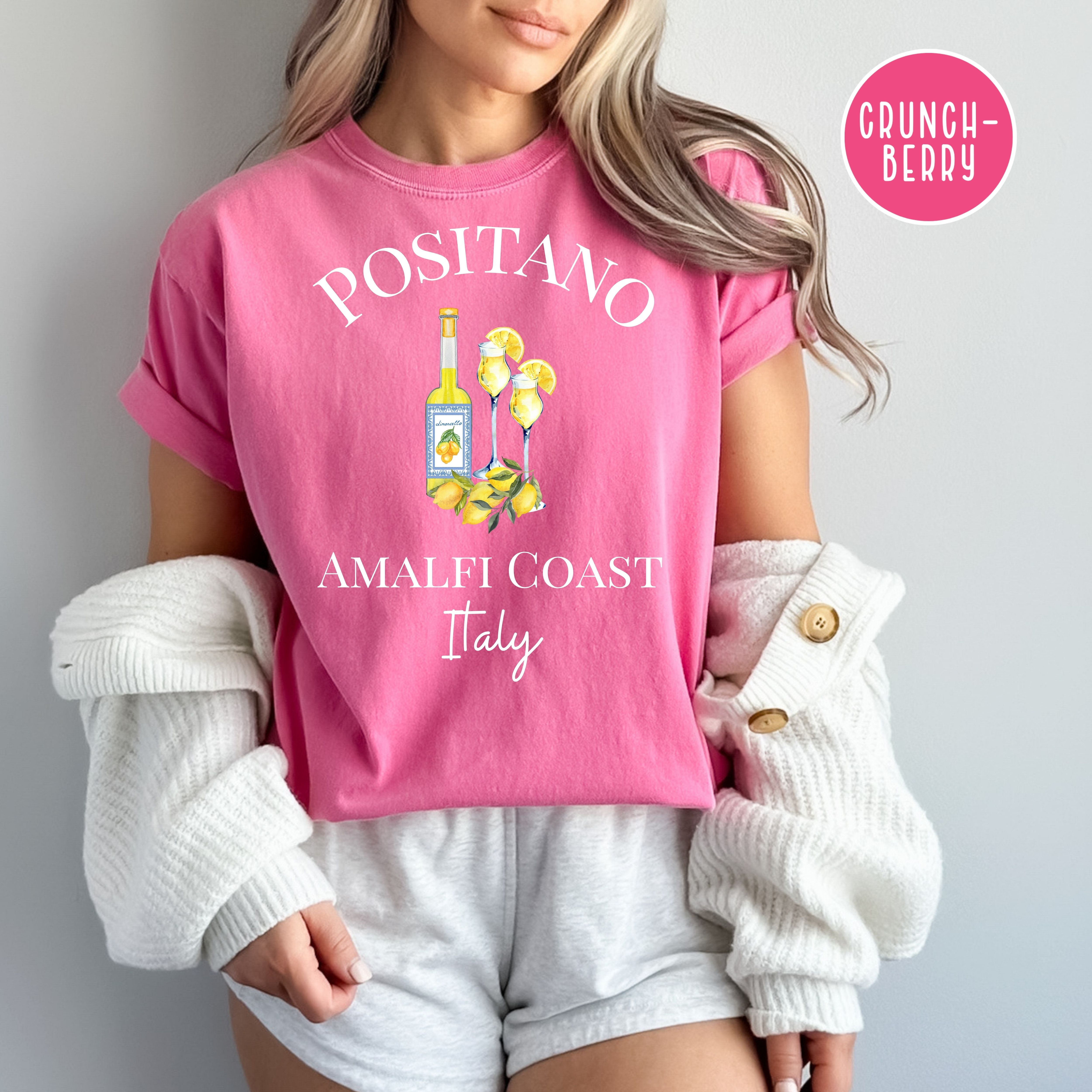 Positano The Amalfi Coast Italy Comfort Colors® Tee