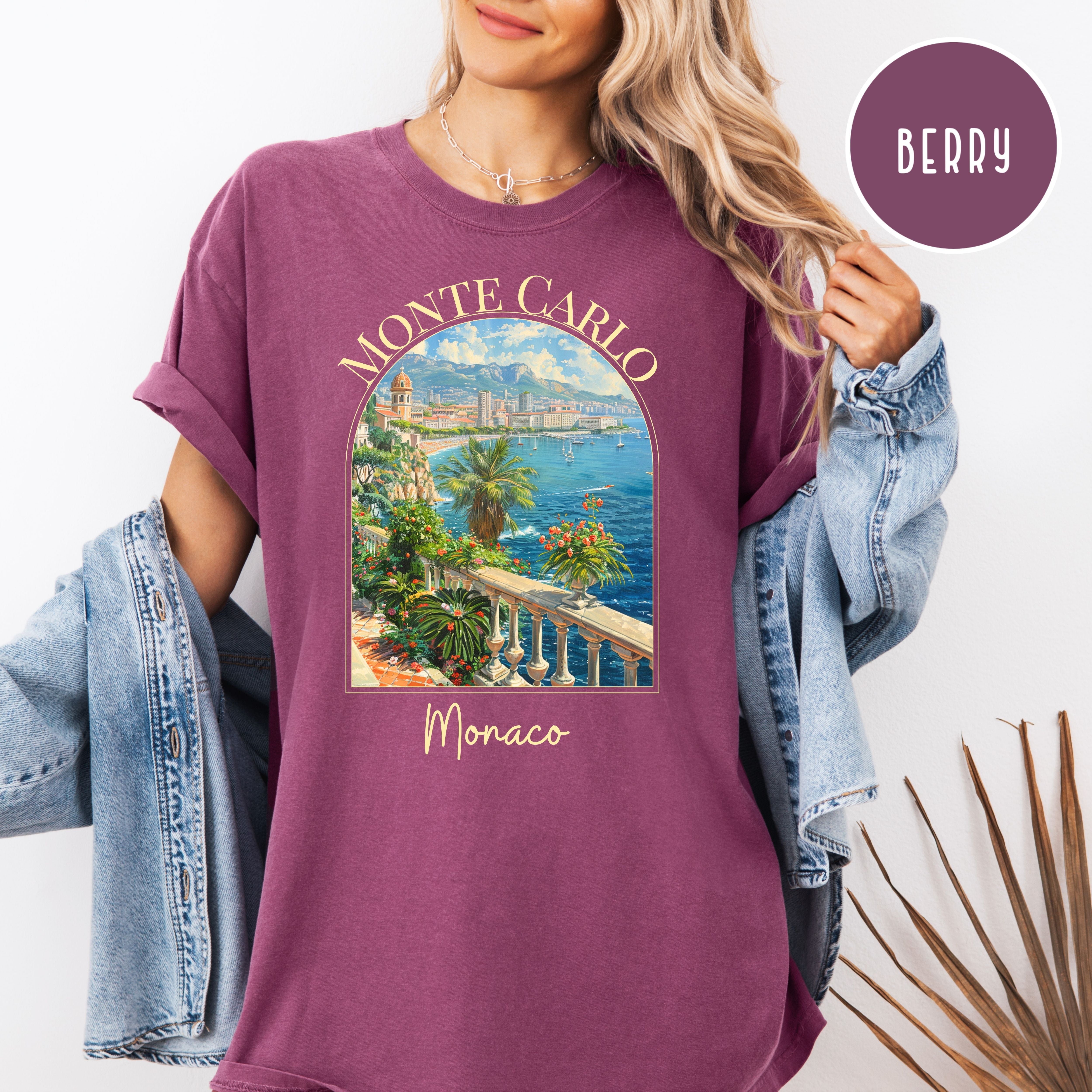 Monte Carlo Monaco Comfort Colors® Tee