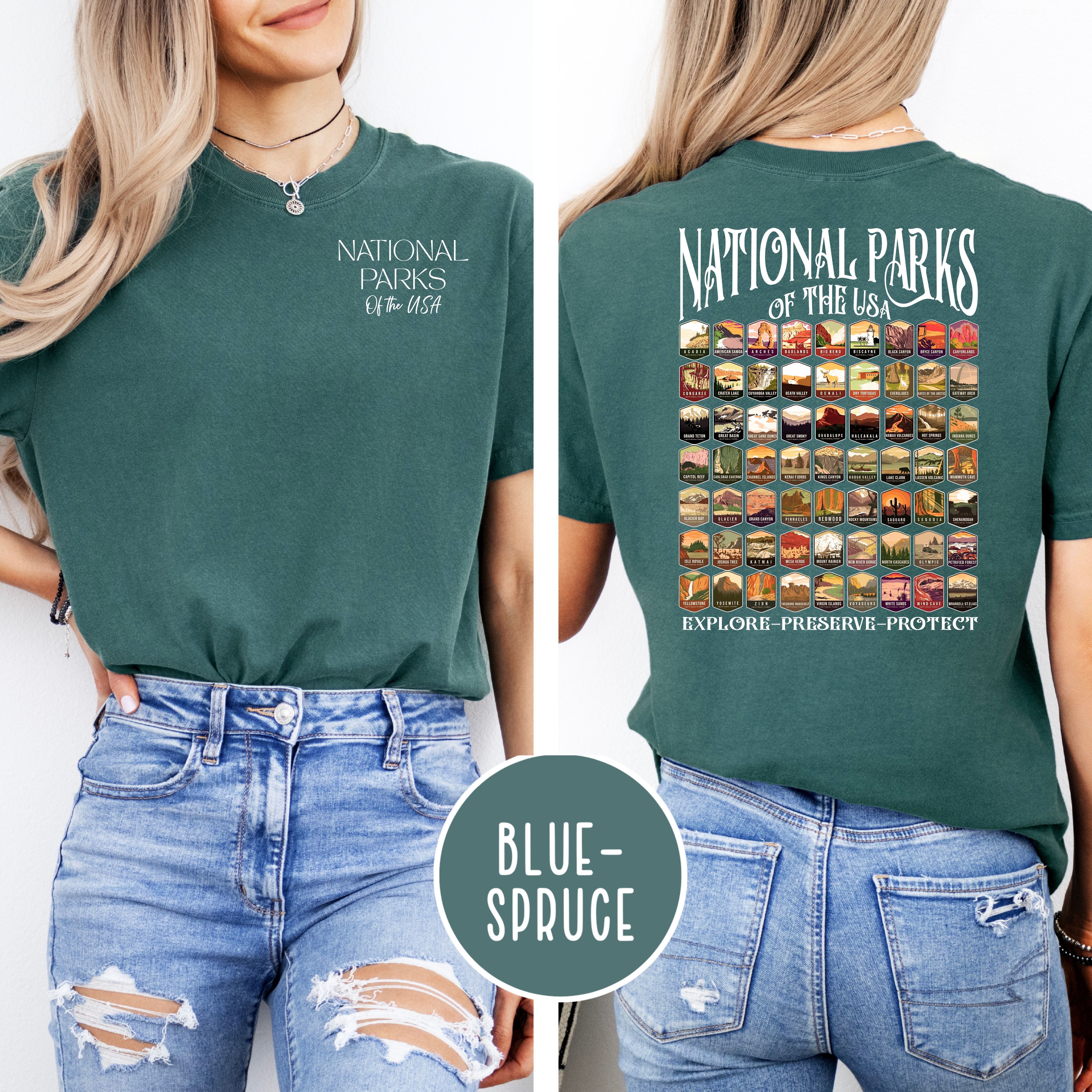 National Parks of USA Comfort Colors® Tee
