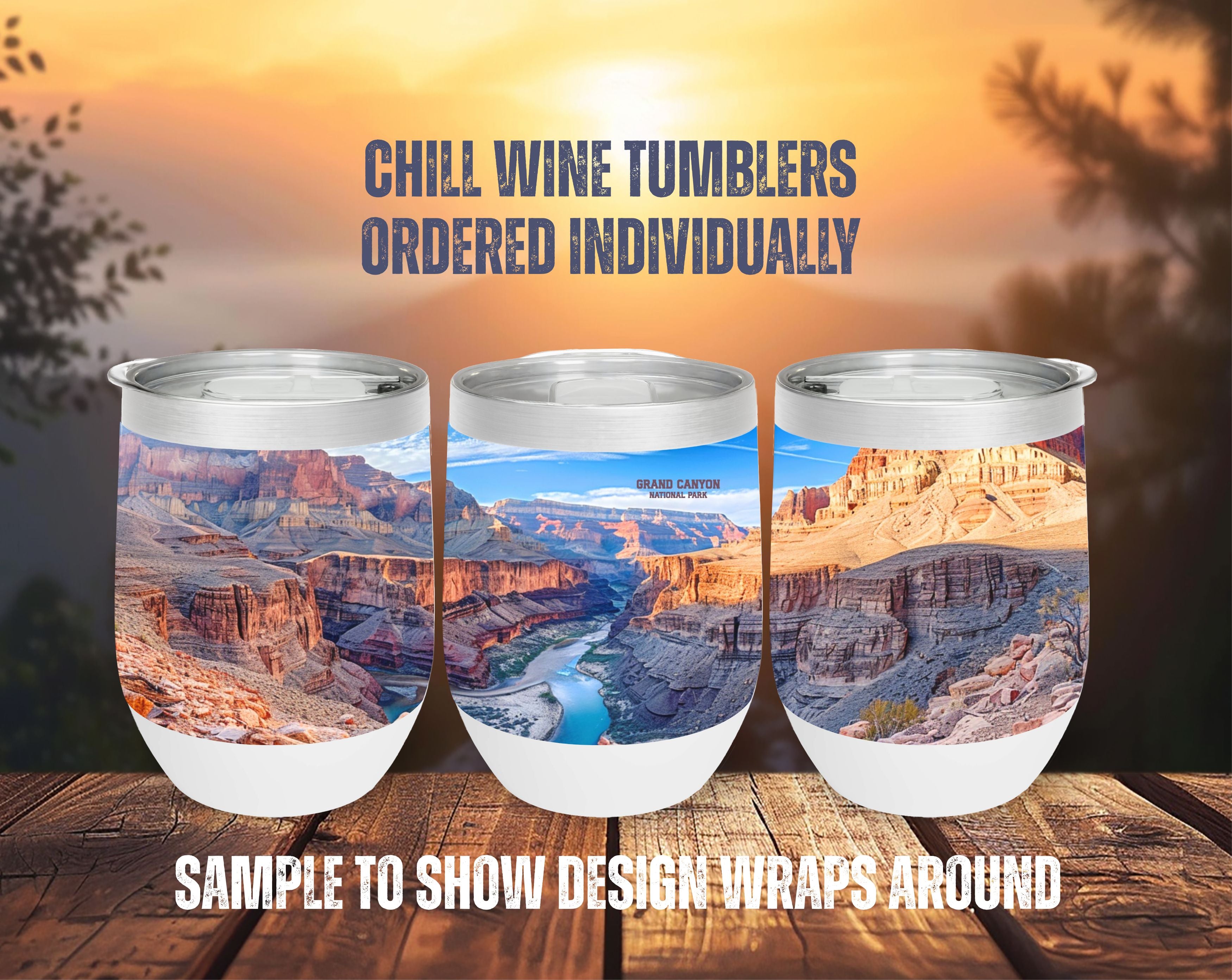 Grand Canyon National Park 12oz Stainless Steel Tumblers keeps Drinks Hot and Cold