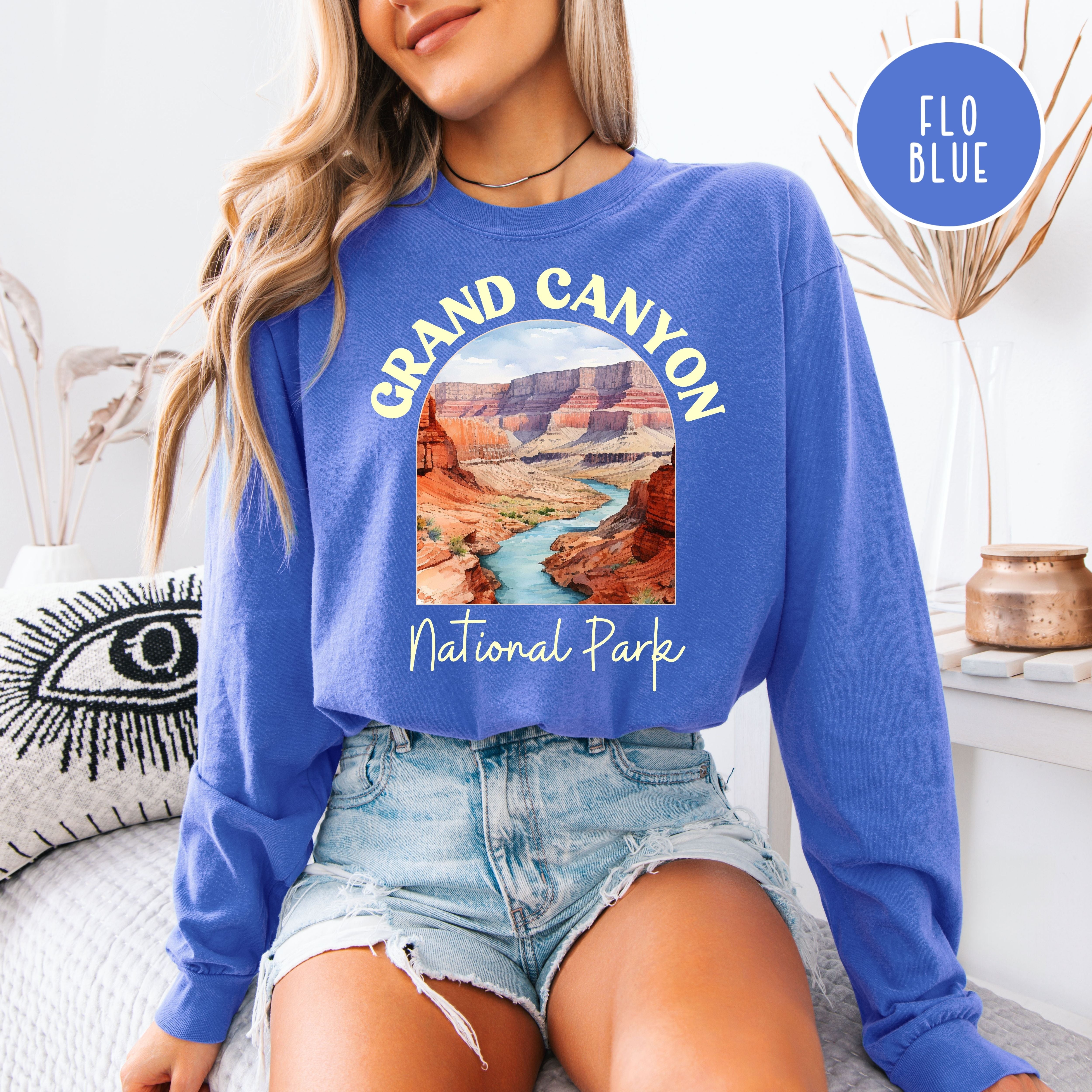 Grand Canyon National Park Arizona Long Sleeve Comfort Colors Shirt