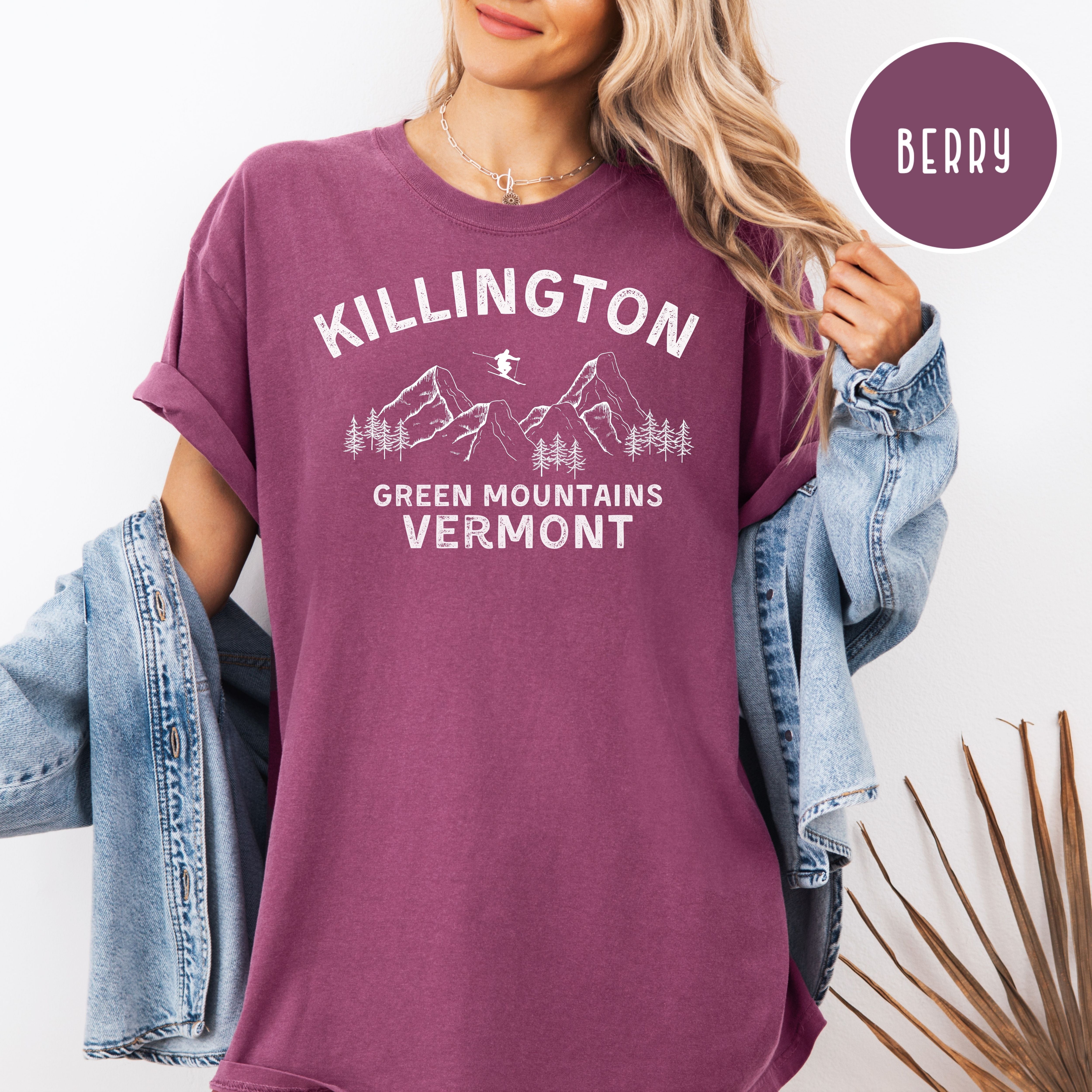 Killington Vermont Ski Resort Comfort Colors Tee