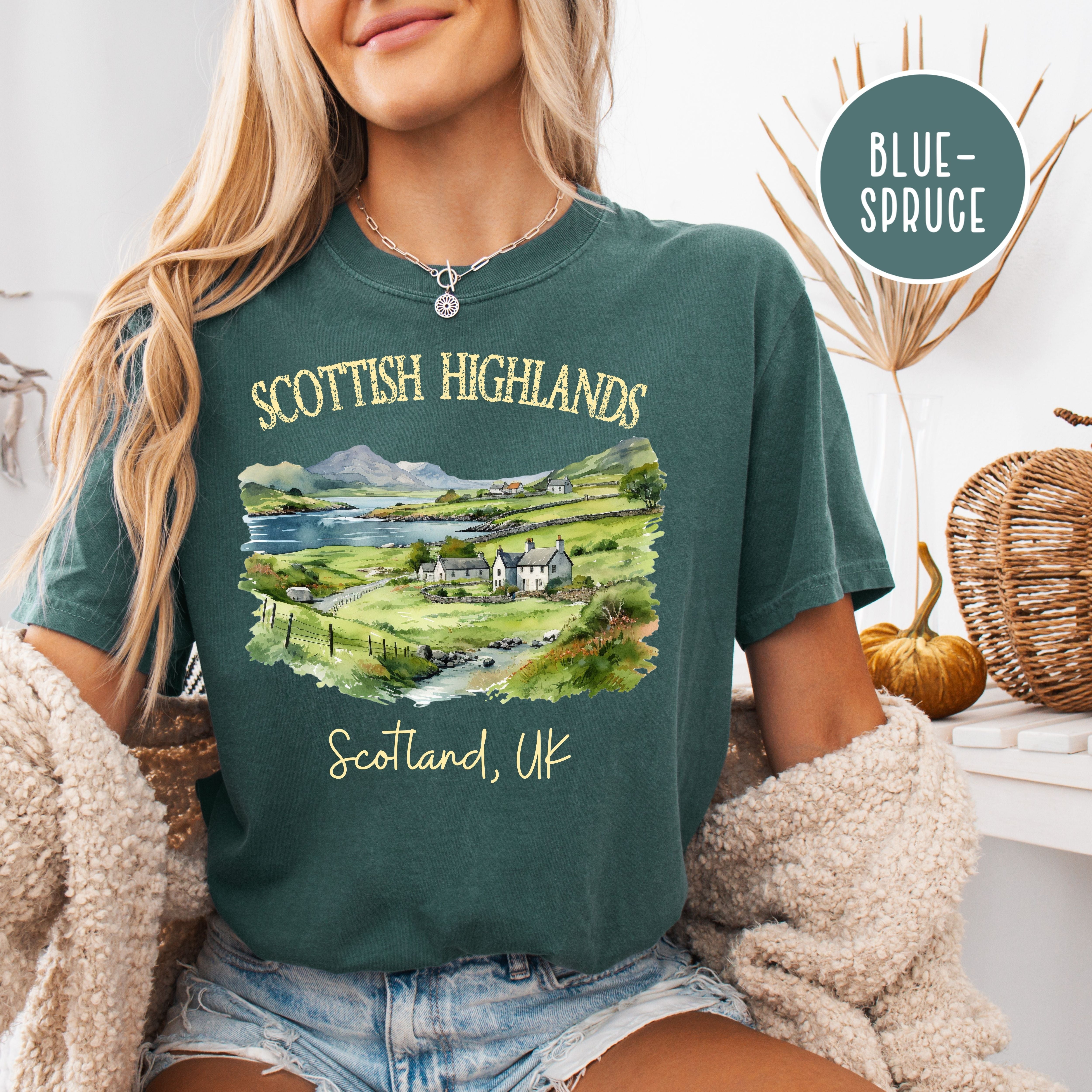 Scottish Highlands Comfort Colors® Tee