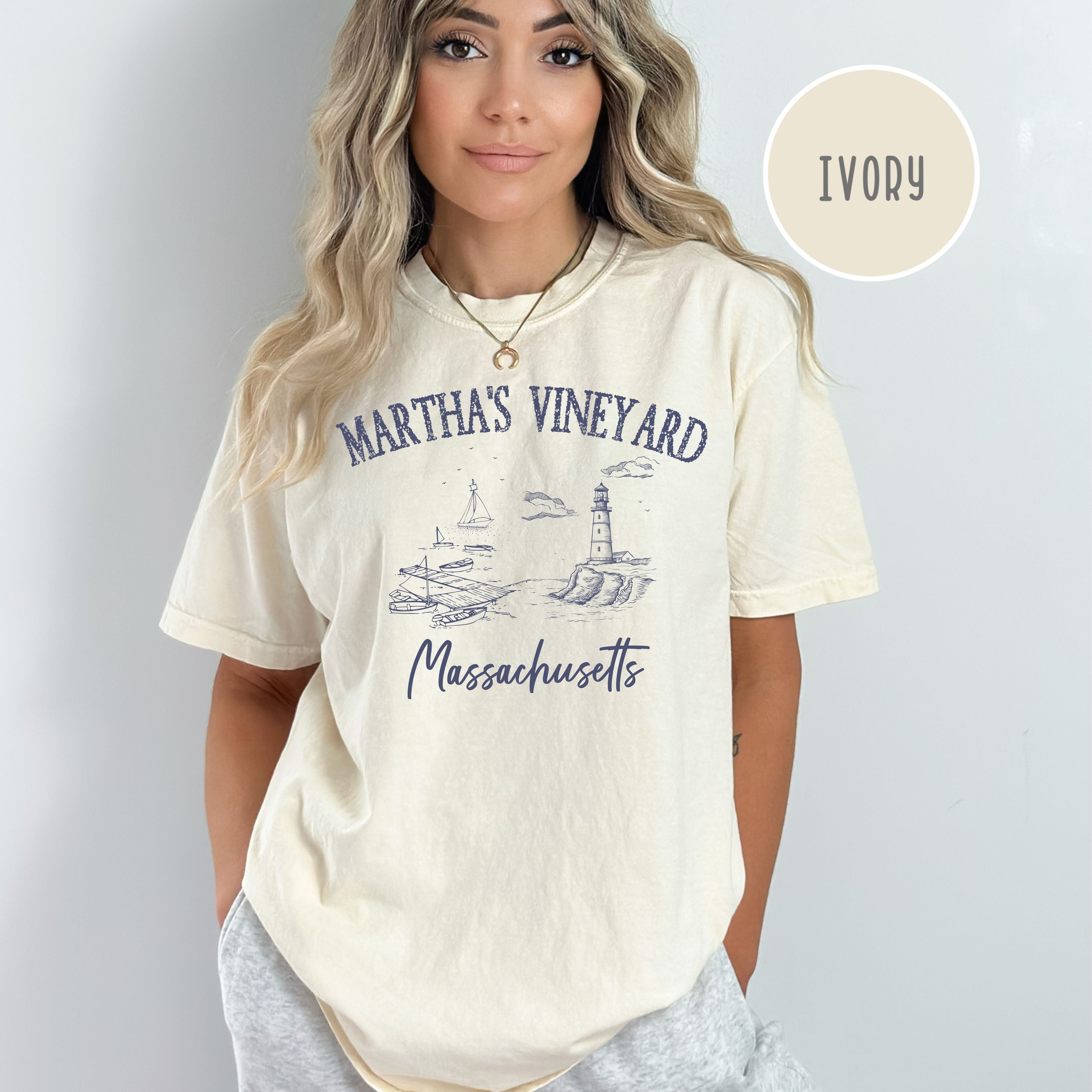 Martha's Vineyard Summer Vacation Comfort Colors® Tee