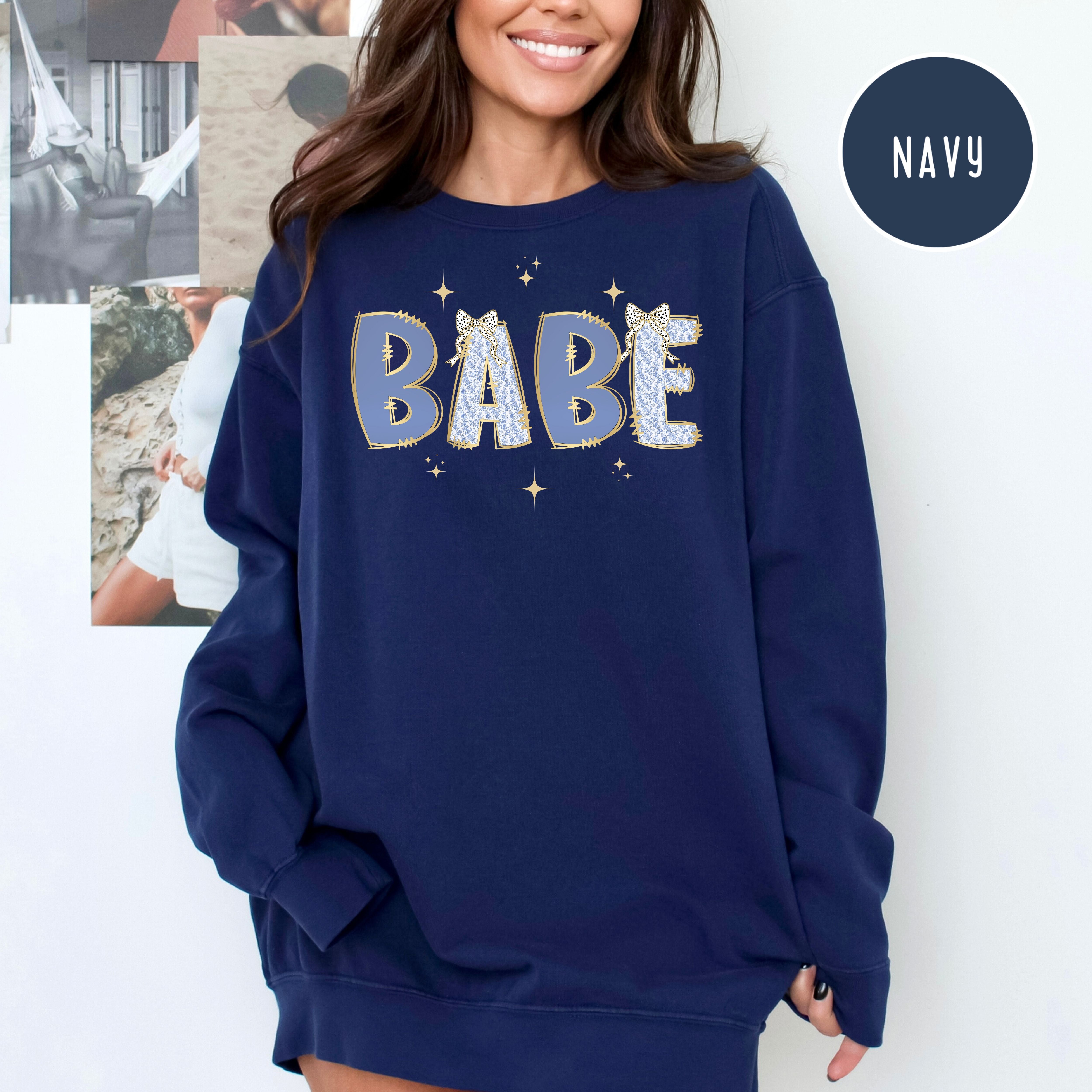 Babe Coquette Comfort Colors® Sweatshirt