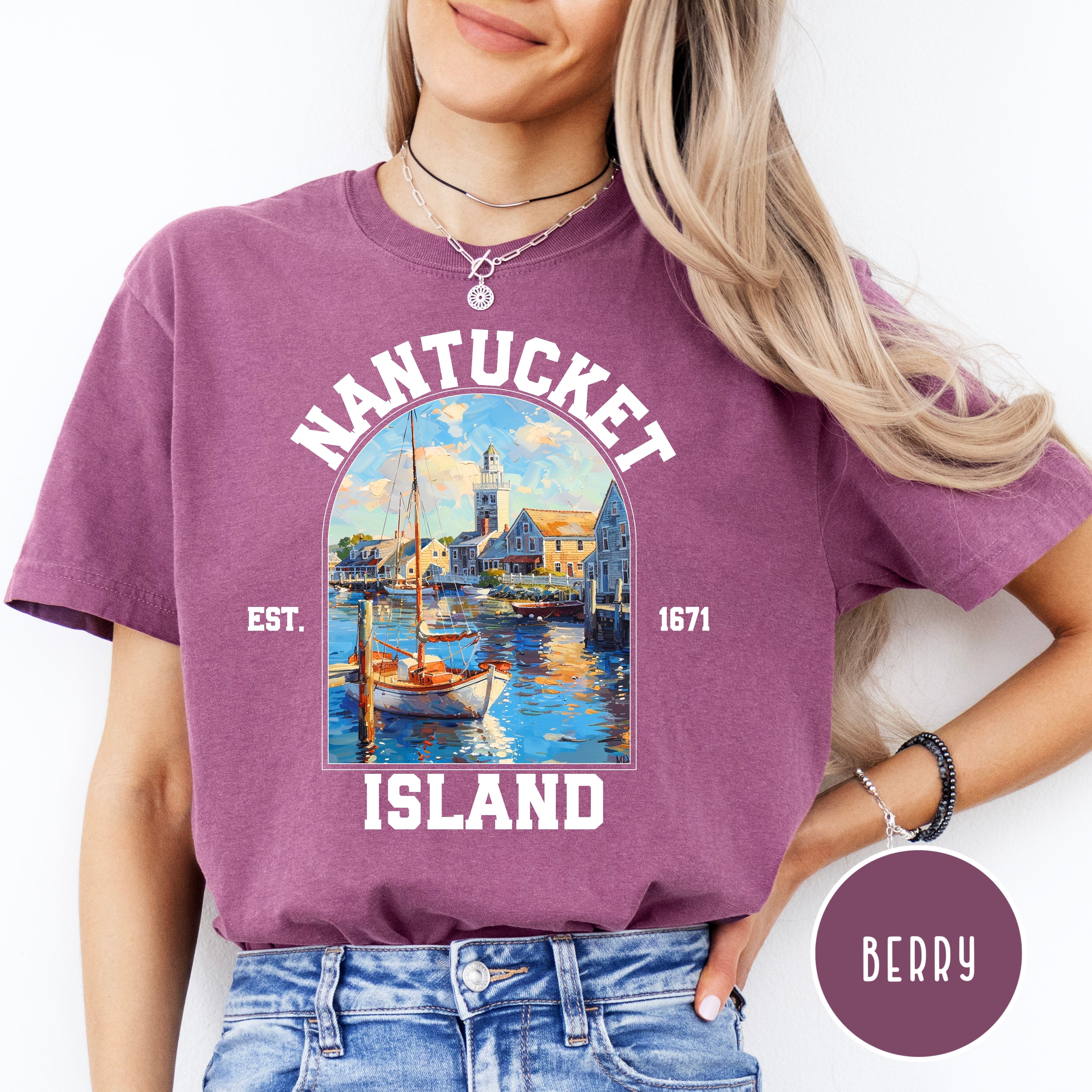 Nantucket Island Comfort Colors® Tee
