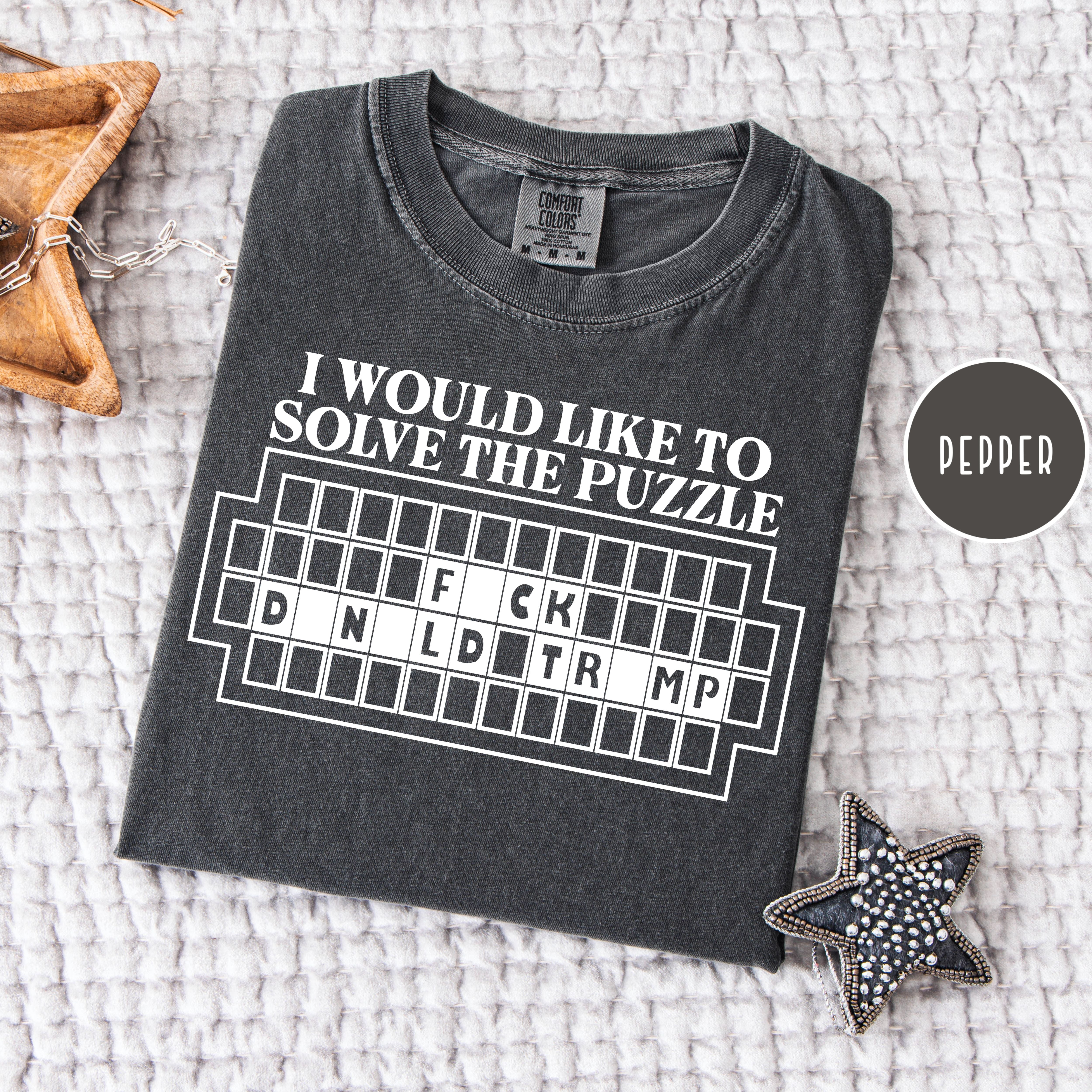 Anti Trump Wheel of Fortune Shirt