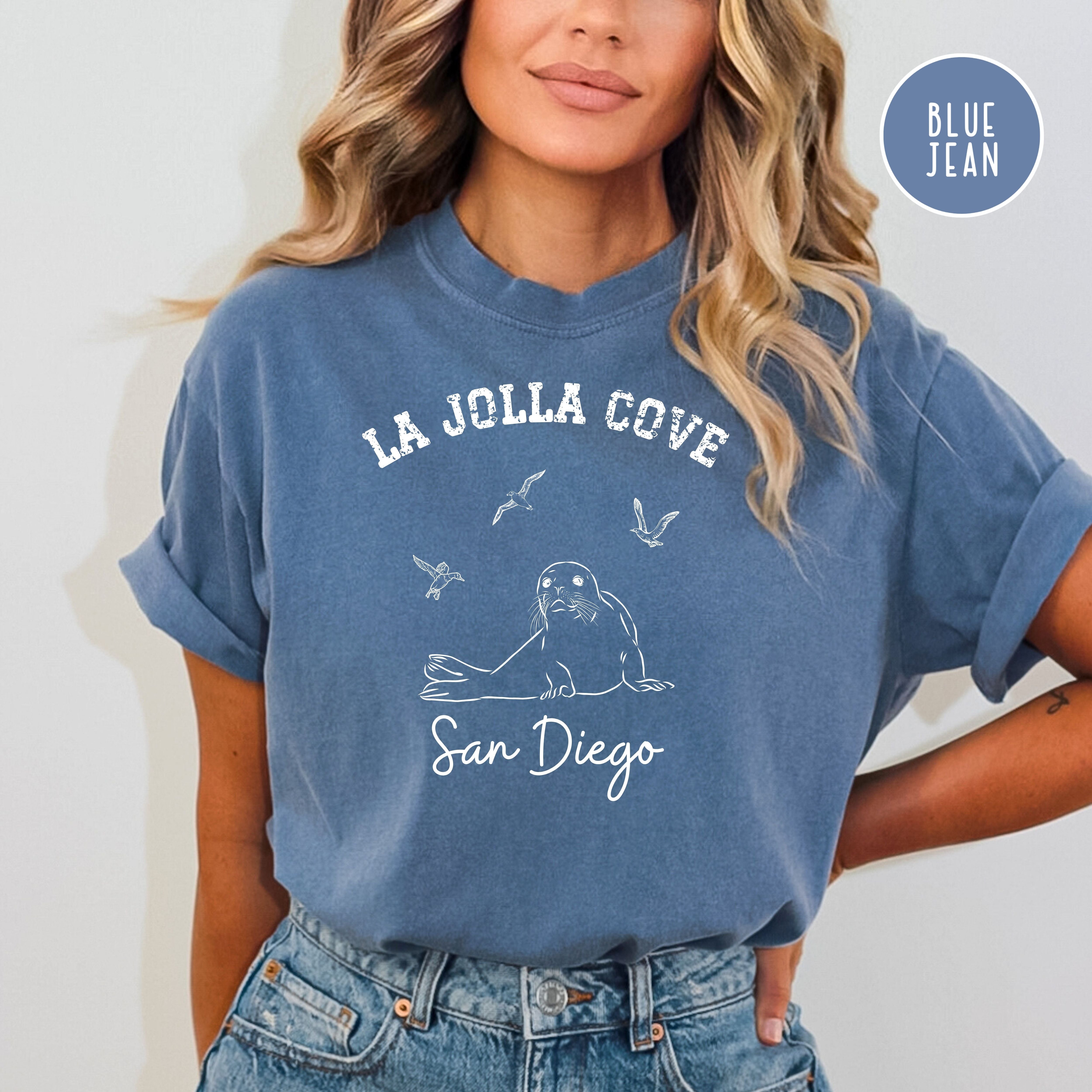 La Jolla Cove San Diego Sealion Comfort Colors® Tee