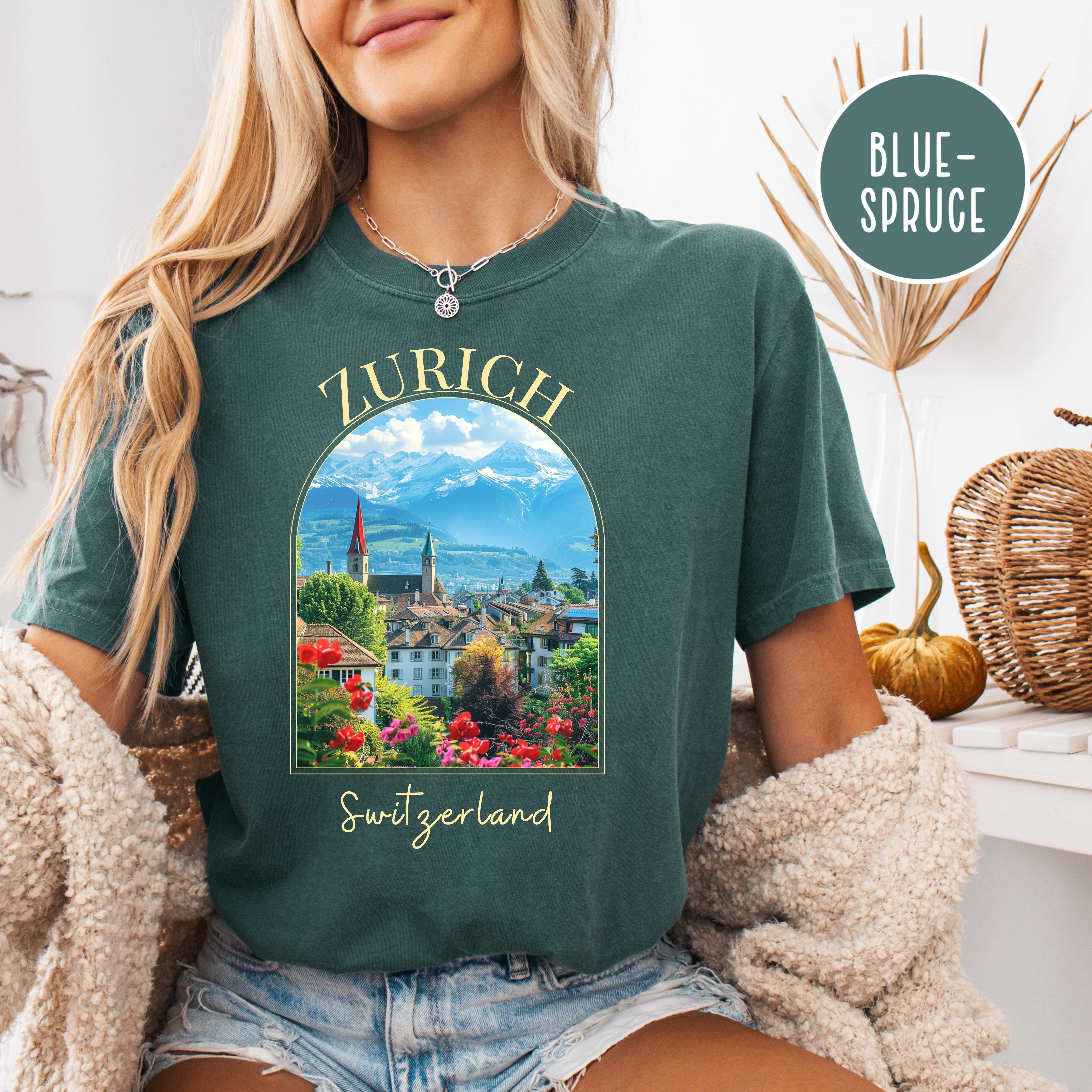 Zurich Switzerland Comfort Colors® Tee