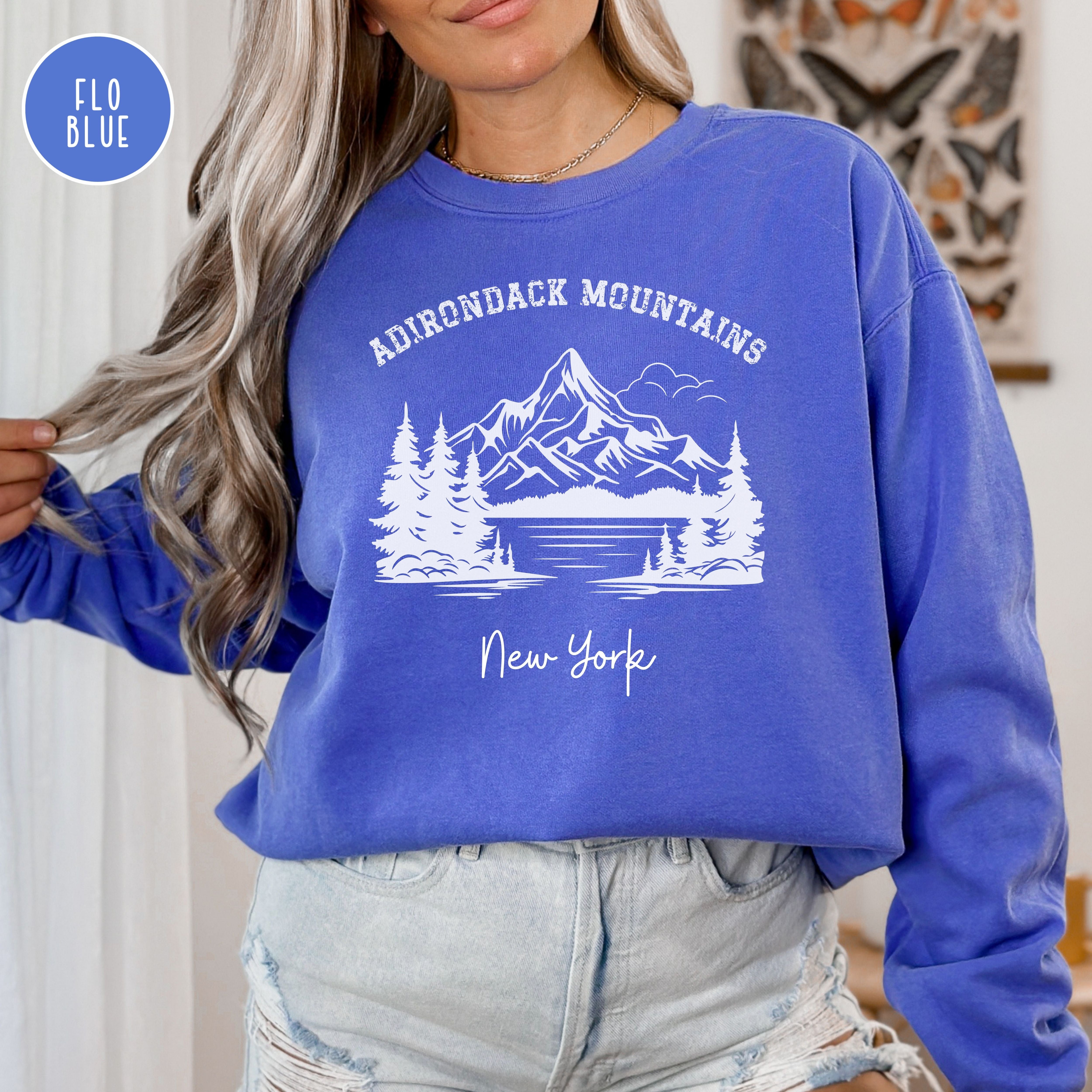 Adirondack Mountains Comfort Colors® Sweatshirt