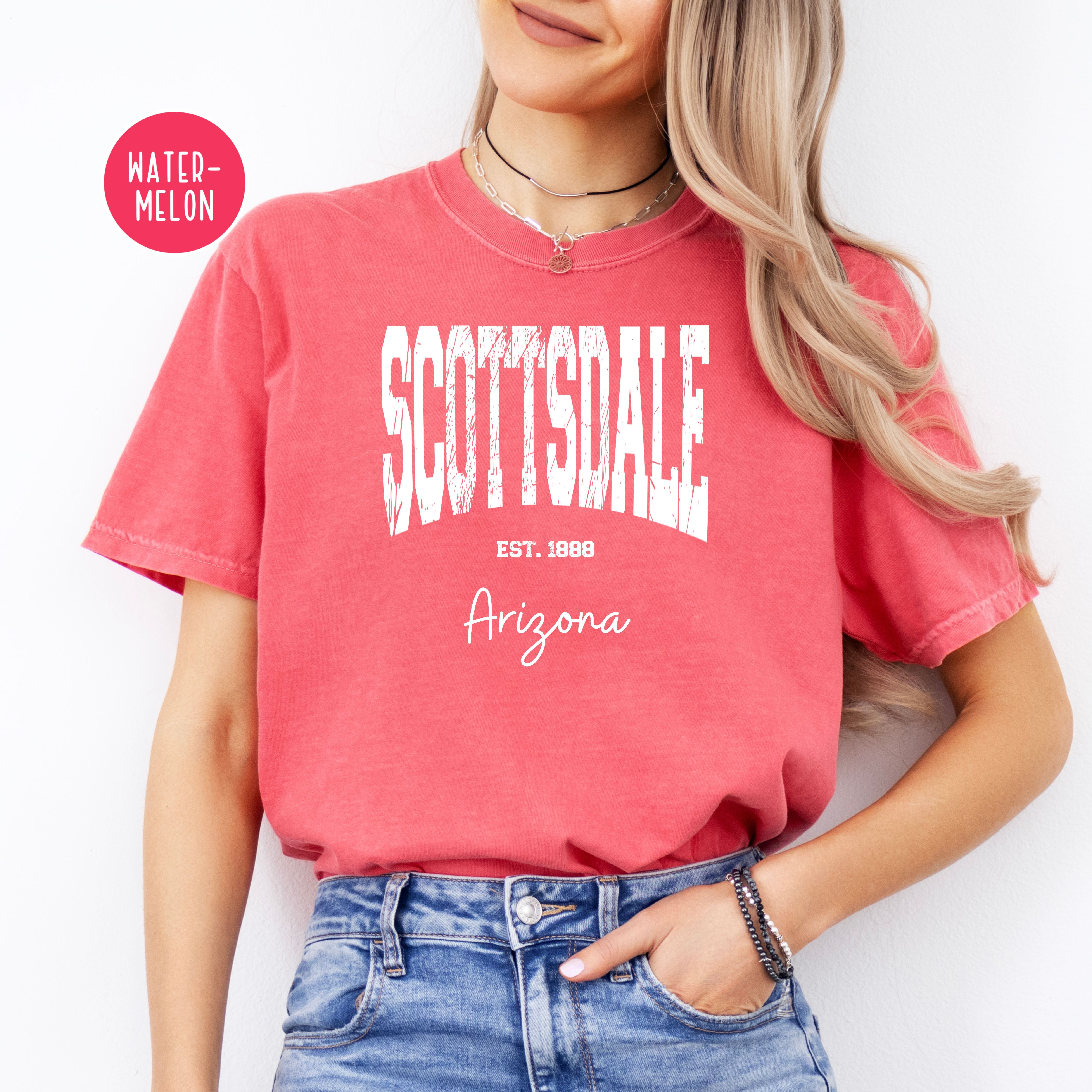 Scottsdale Arizona Grunge Style Comfort Colors® Tee