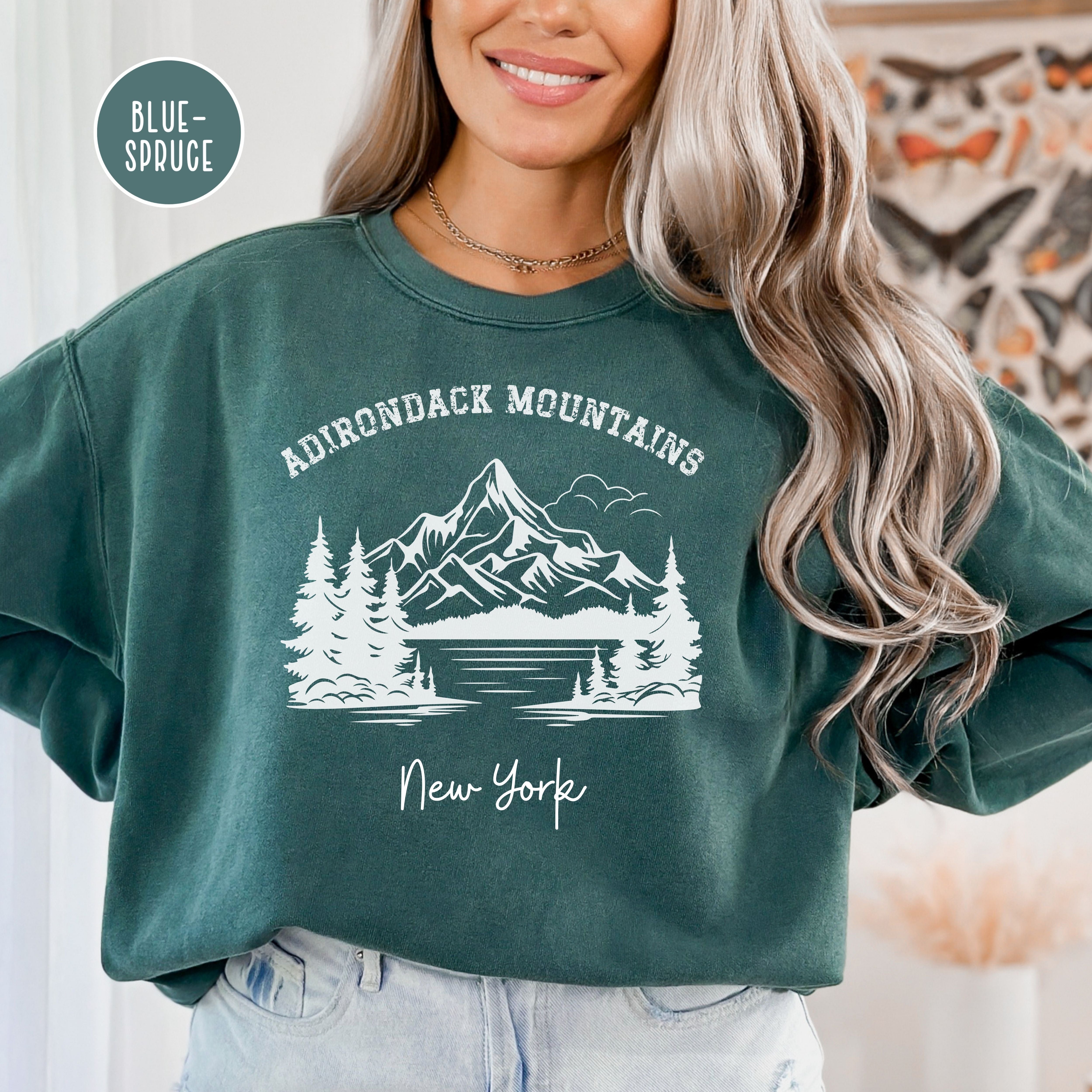 Adirondack Mountains Comfort Colors® Sweatshirt
