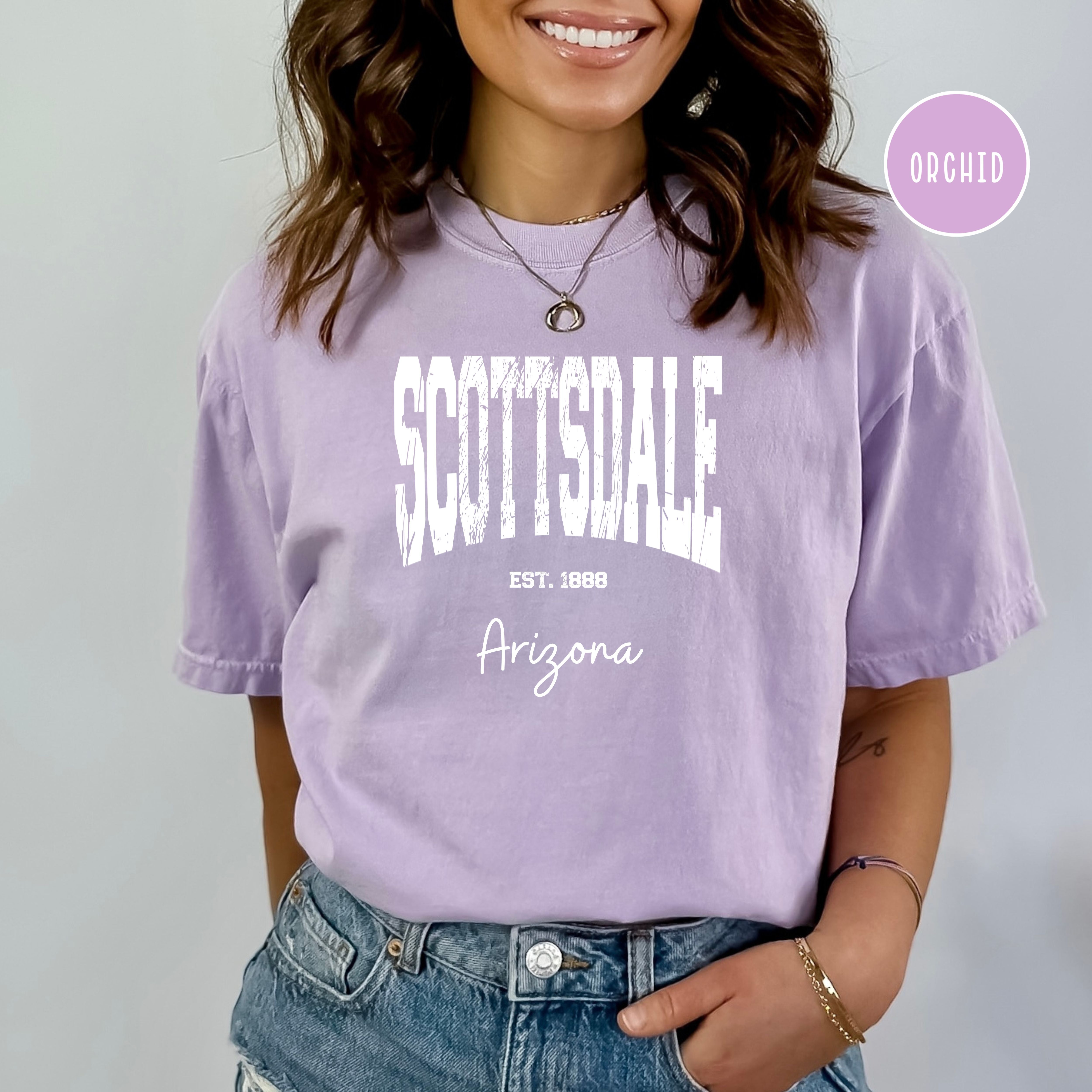 Scottsdale Arizona Grunge Style Comfort Colors® Tee