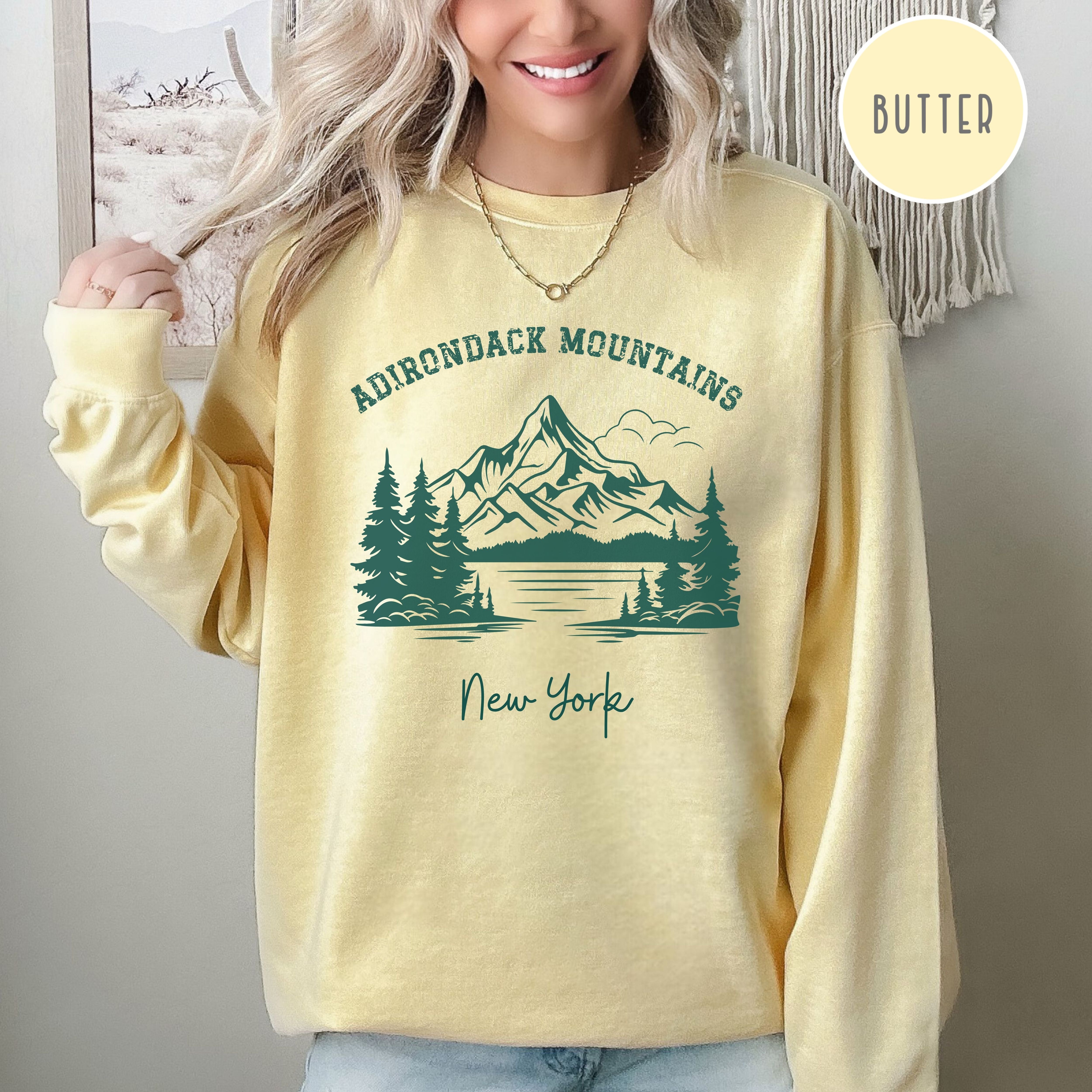 Adirondack Mountains Comfort Colors® Sweatshirt