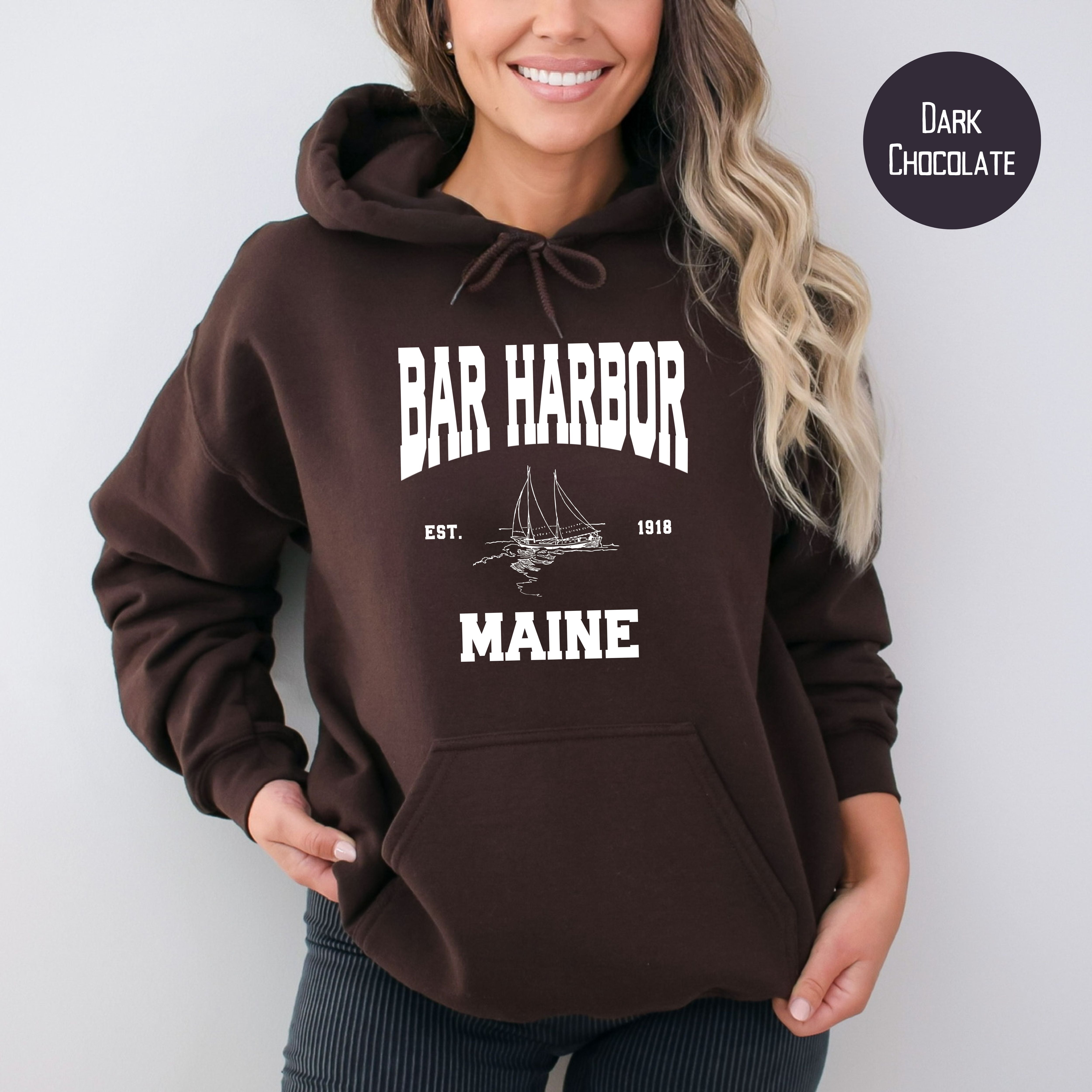 Bar Harbor Maine Hoodie