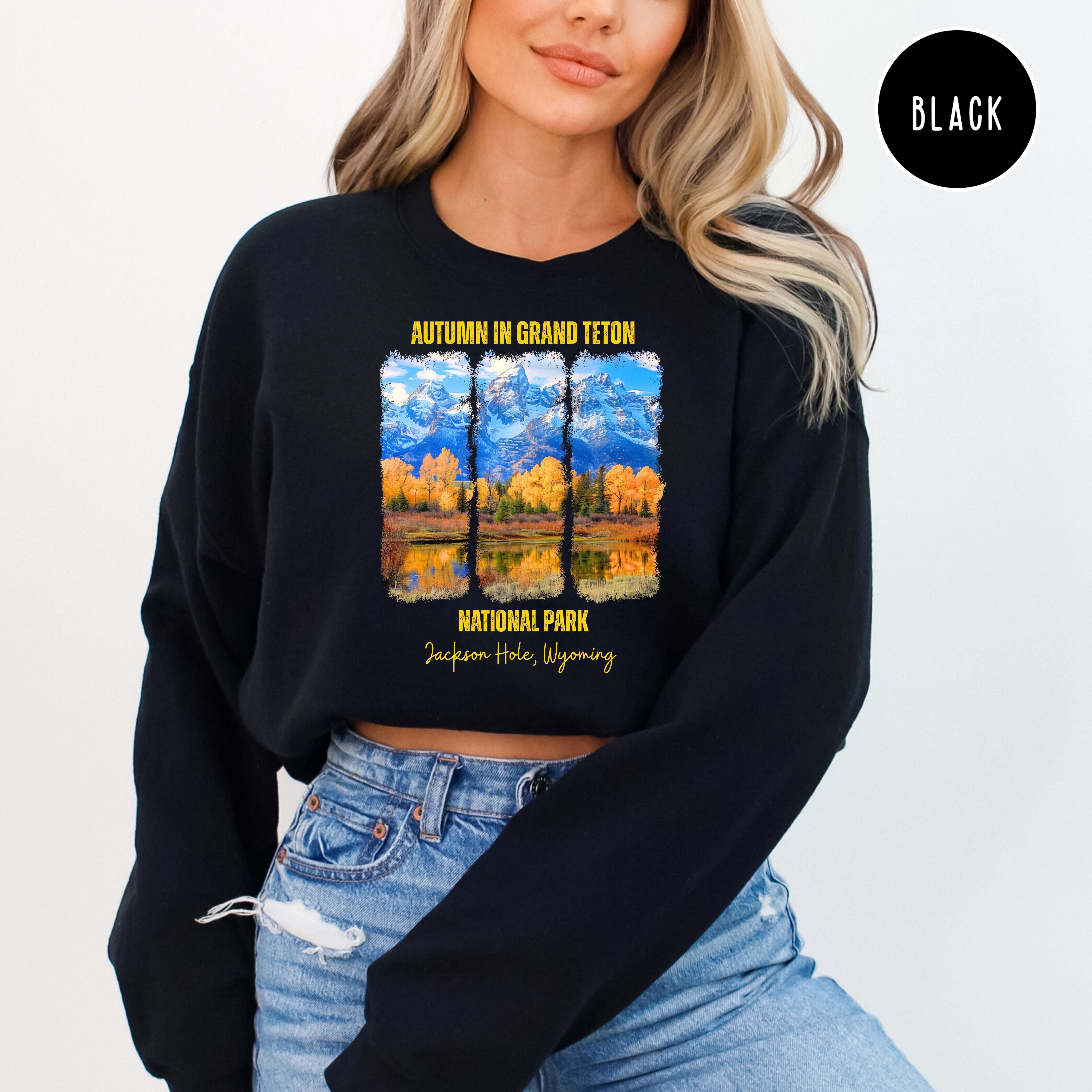Grand Teton National Park Adult Unisex Sweatshirt