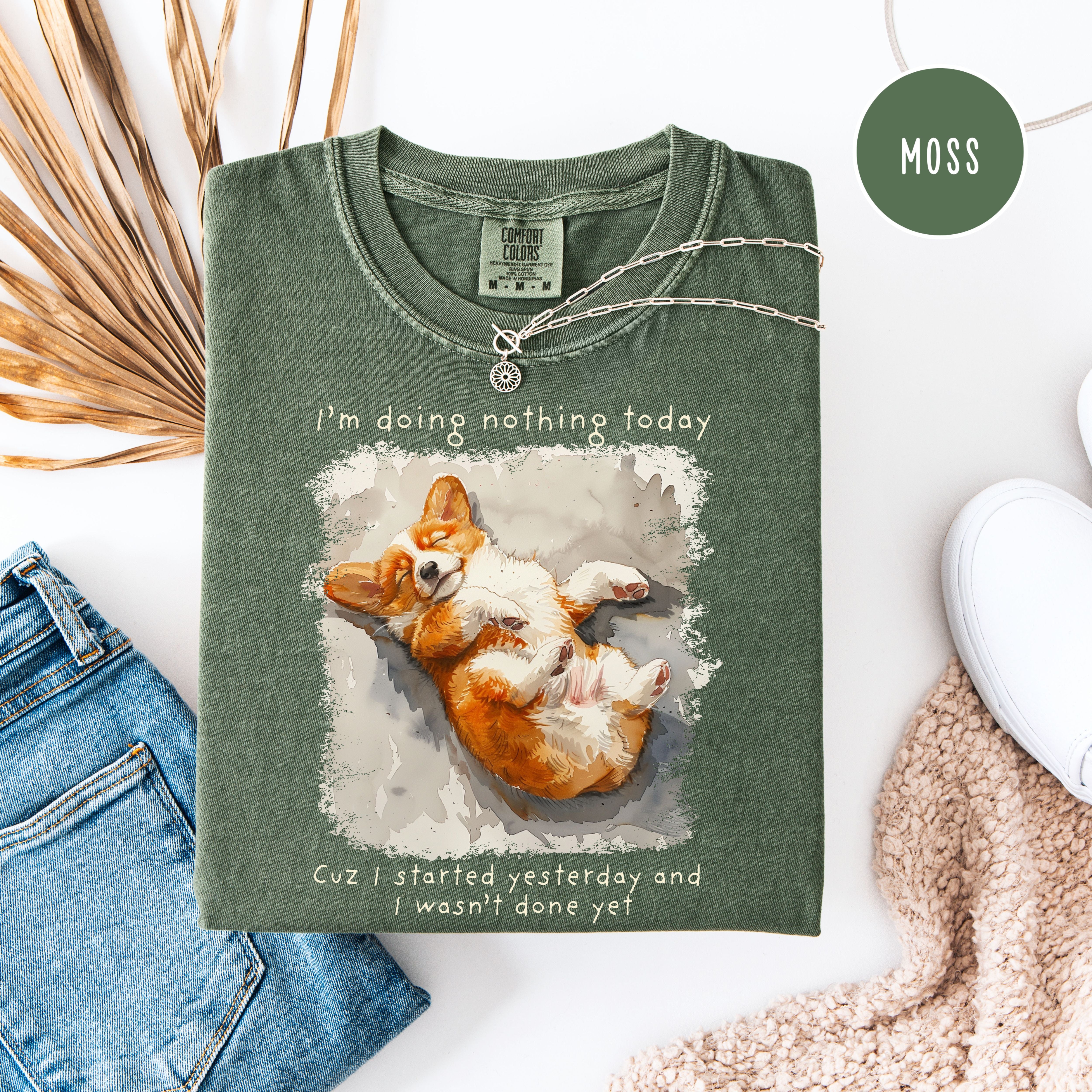 Adorable Dog Lover Comfort Colors Tee Shirt Gift for Dog Mama by CindylboutiqueShop.com