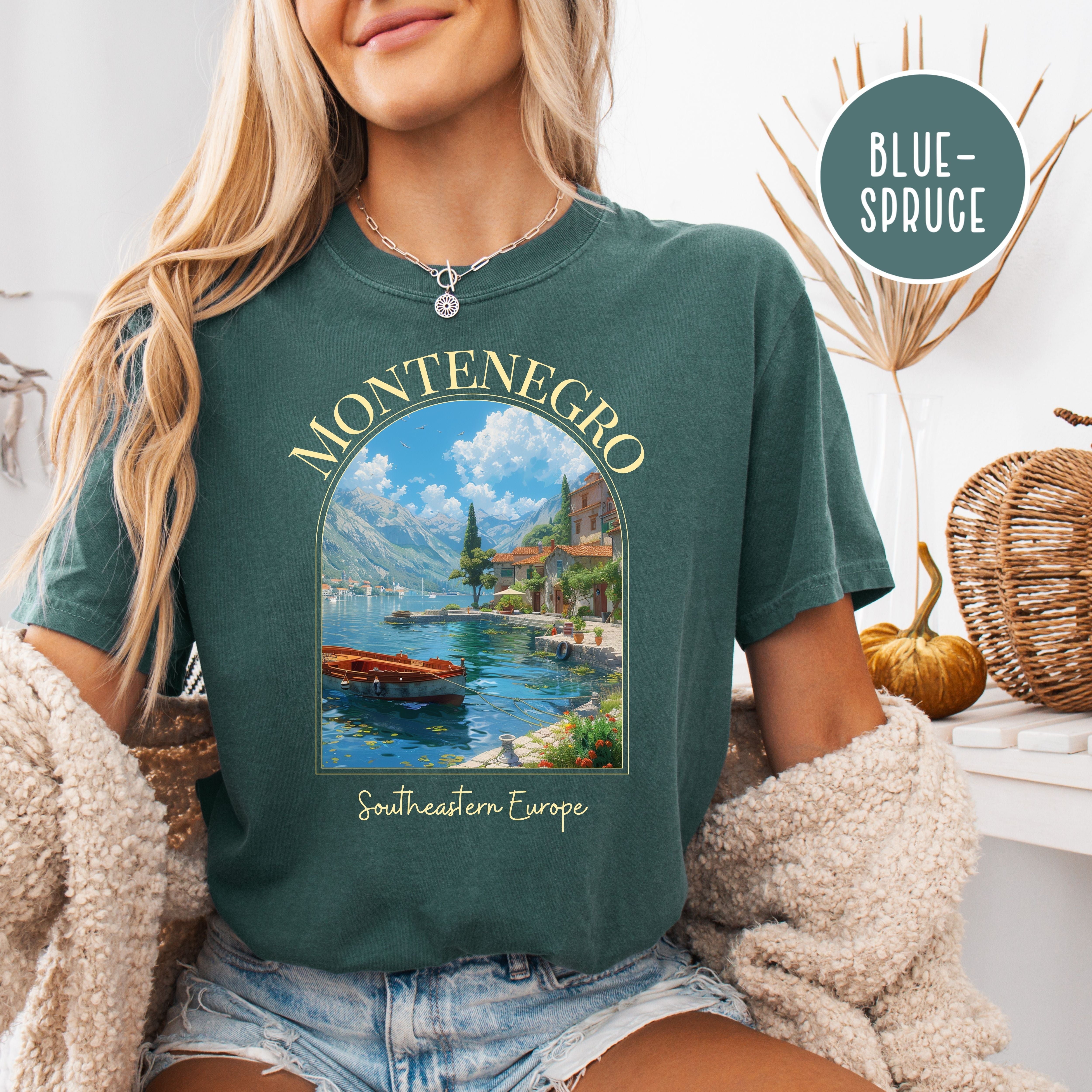 Montenegro Southeastern Europe Comfort Colors® Tee