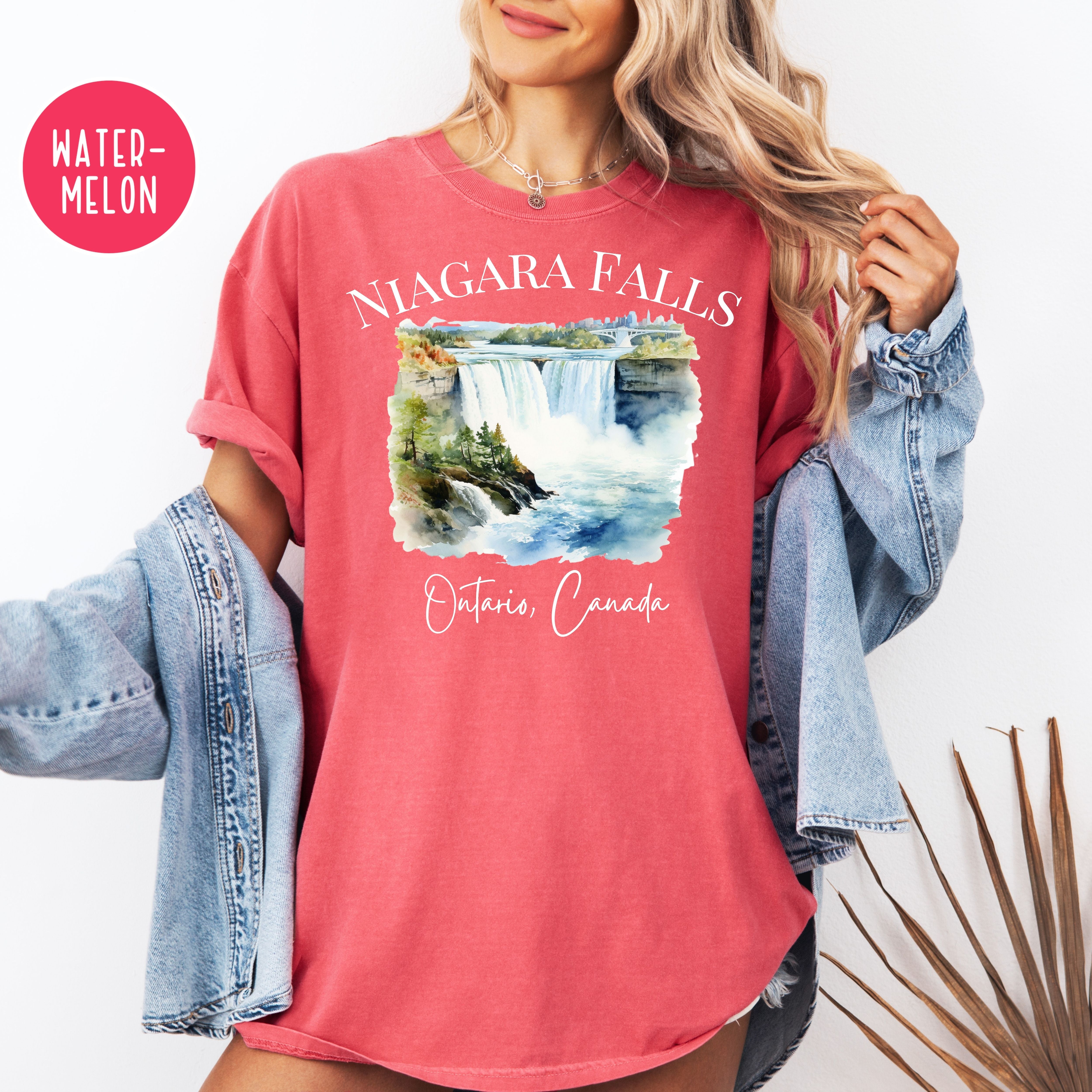 Niagara Falls Ontario Canada Comfort Colors Unisex Tee Shirt