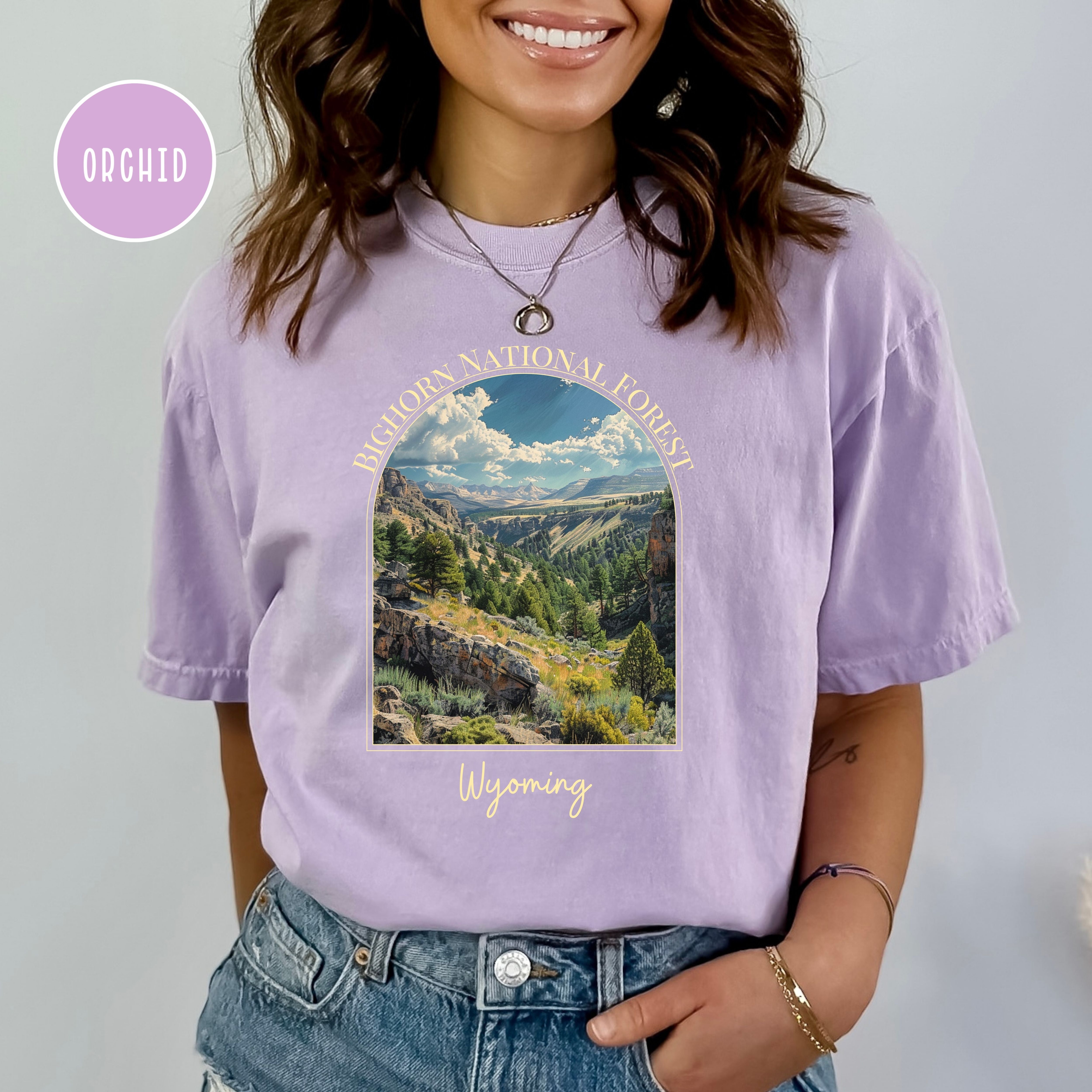 Bighorn National Forest Wyoming Comfort Colors® Tee