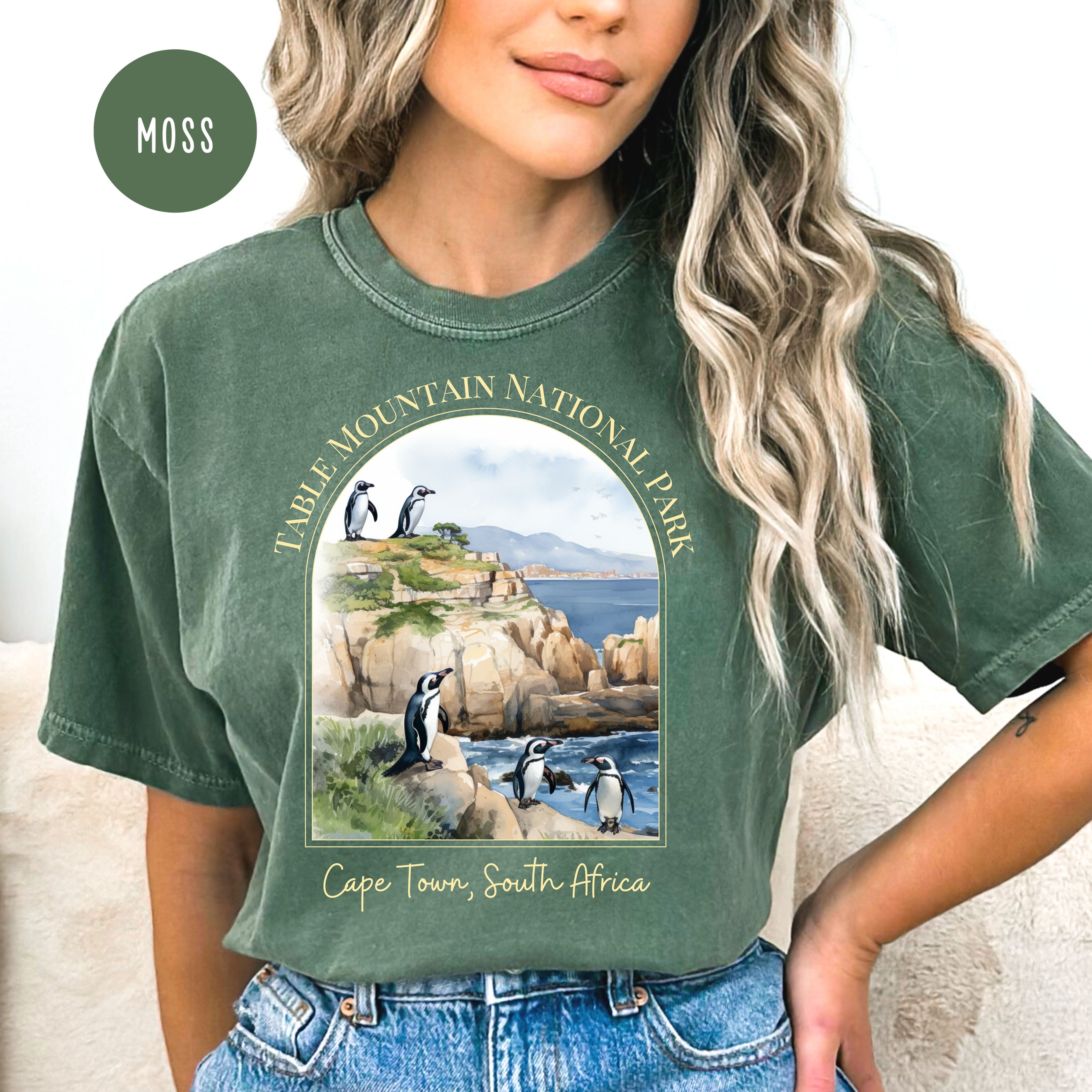 Table Mountain National Park Cape Town South Africa Comfort Colors® Tee