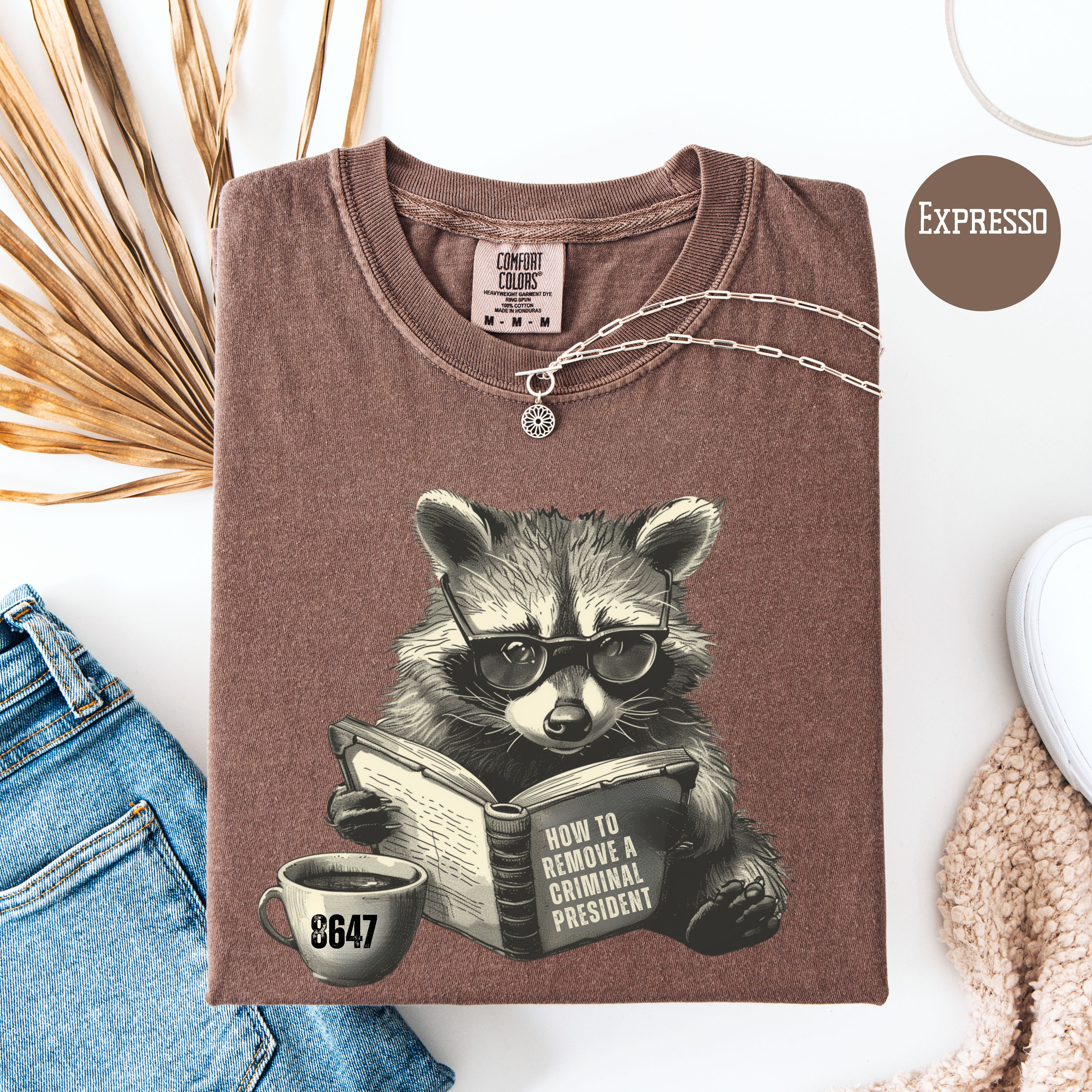 Subtle Fuck Trump 8647 Comfort Colors Anti-Trump Tee