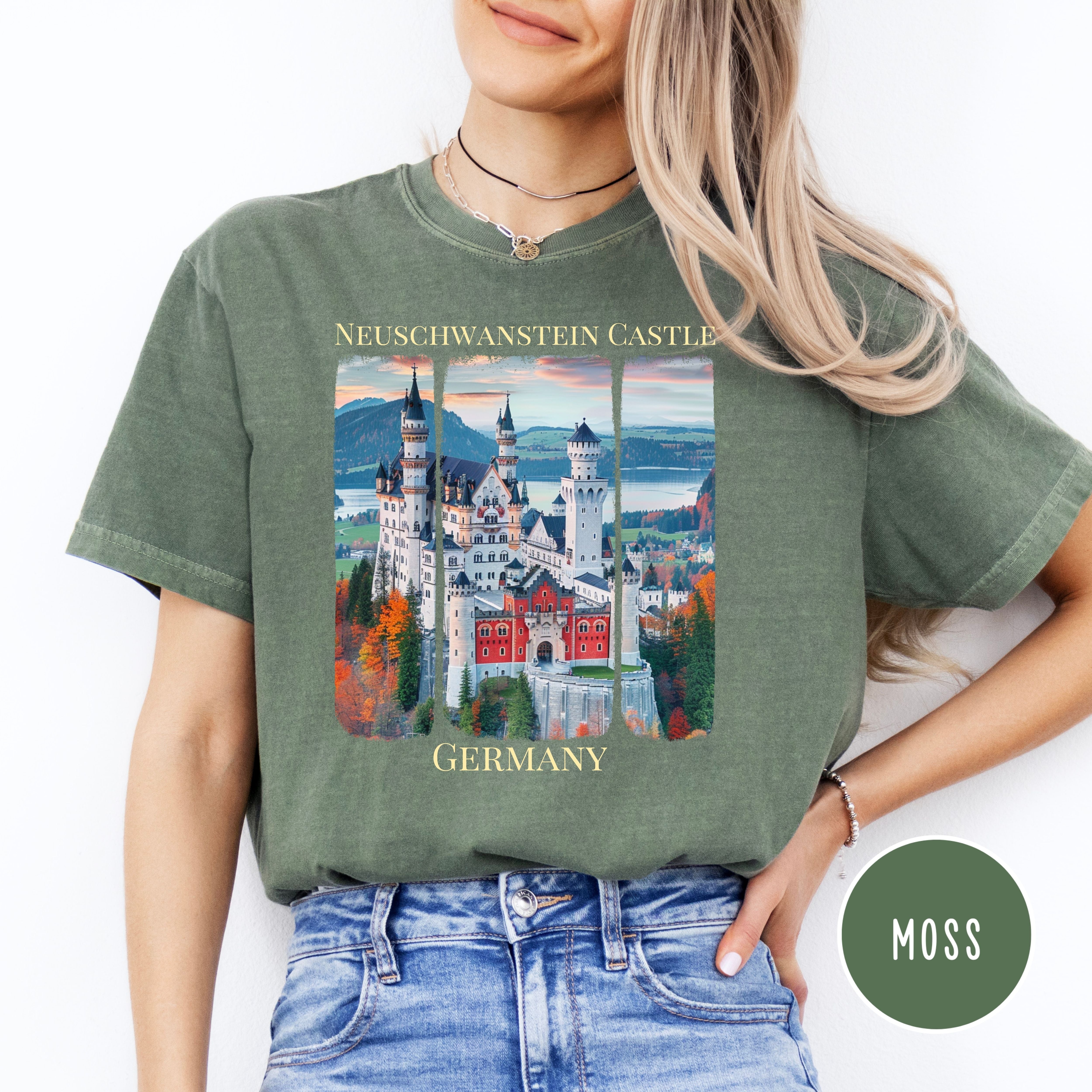Germany Neuschwanstein Castle Comfort Colors® Tee
