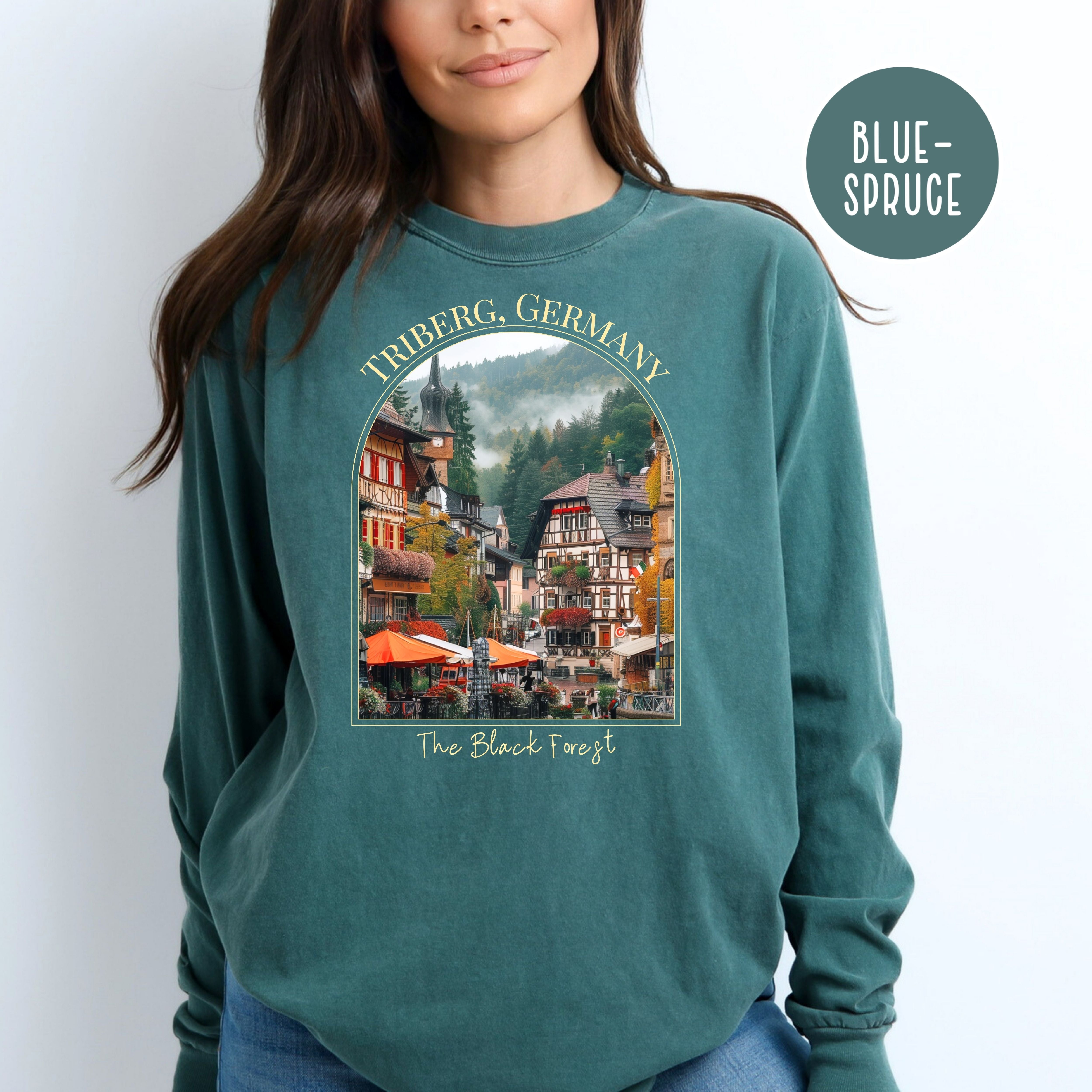 Triberg Germany Black Forest Comfort Colors® Long Sleeve Tee