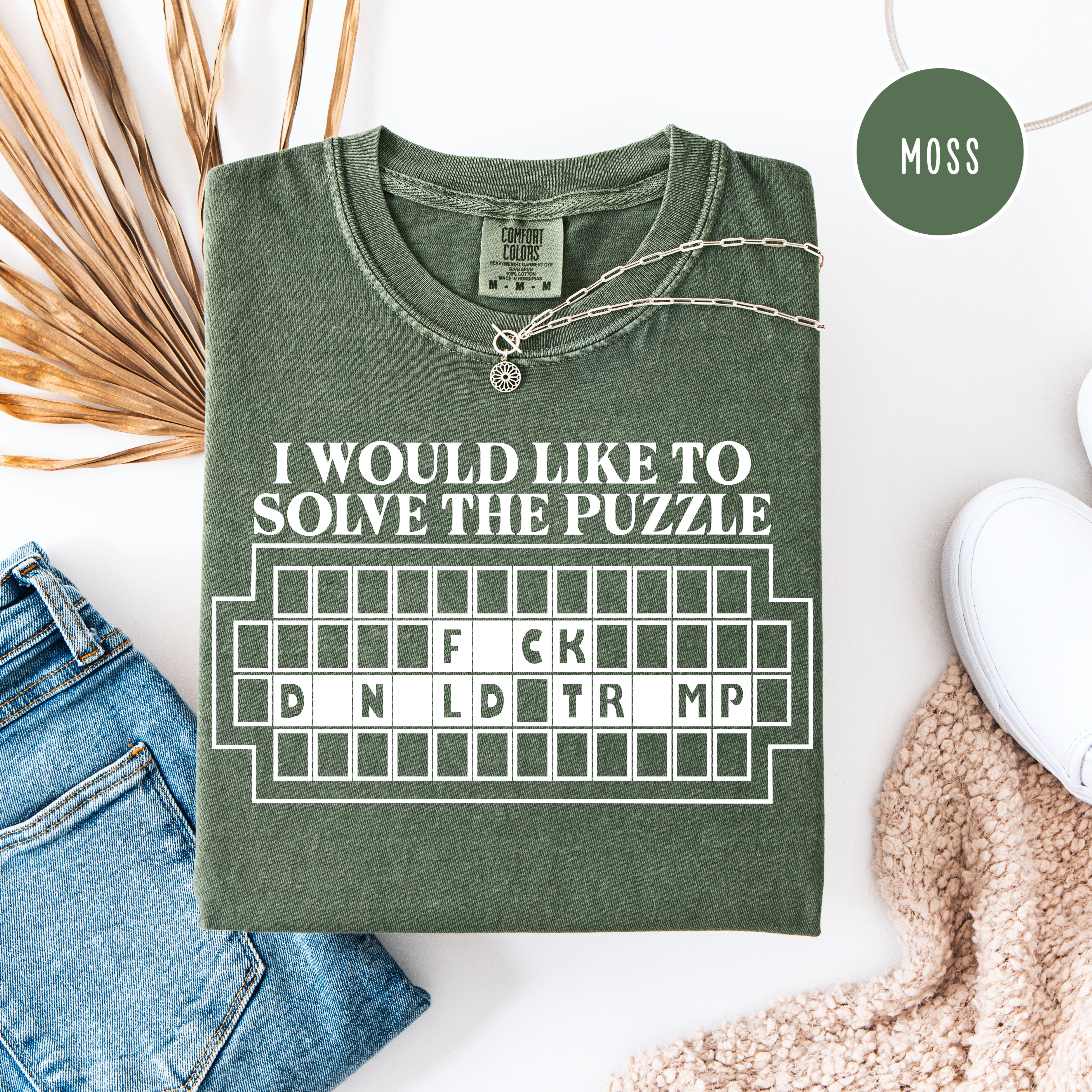 Anti Trump Wheel of Fortune Shirt