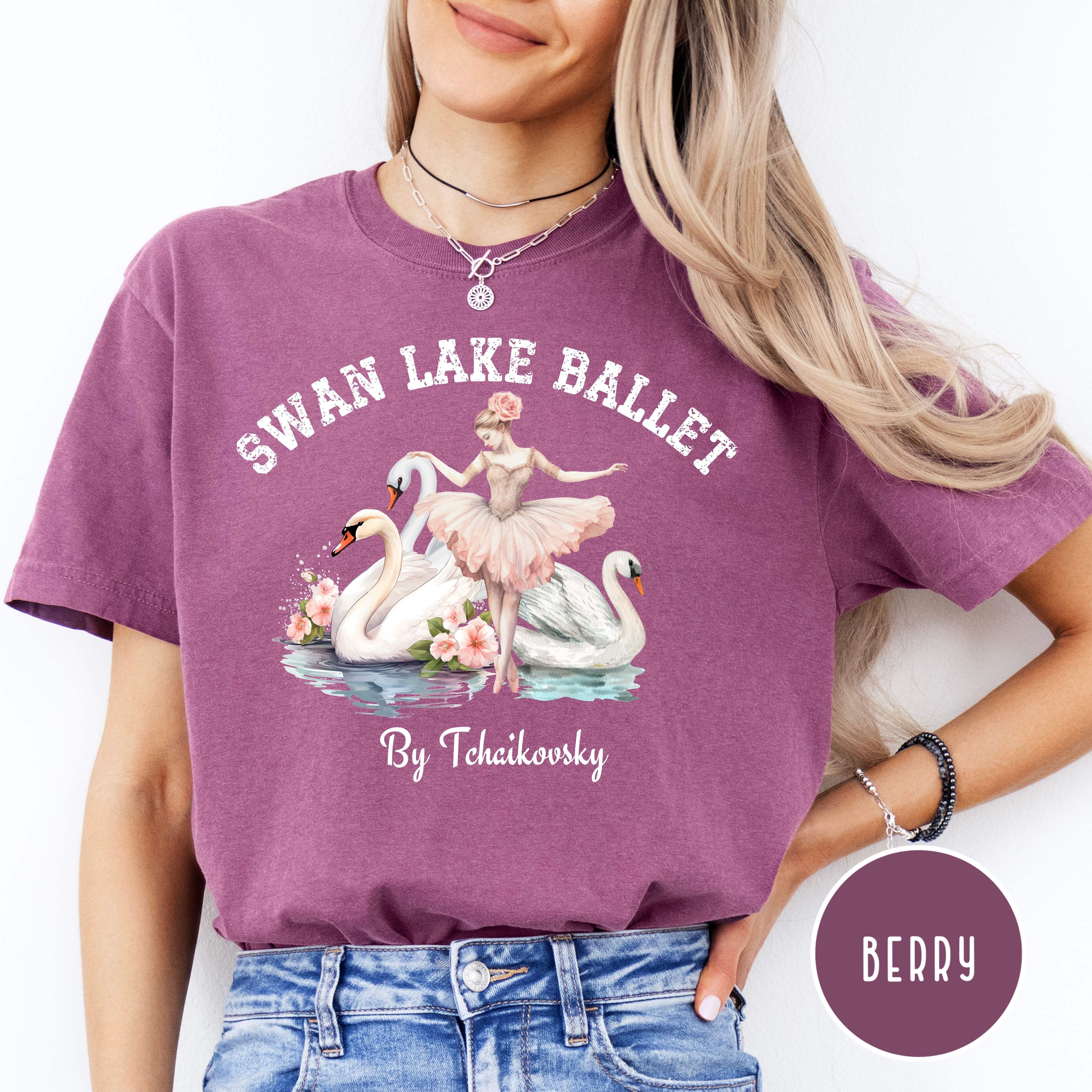 Swan Lake Ballet Comfort Colors® Tee
