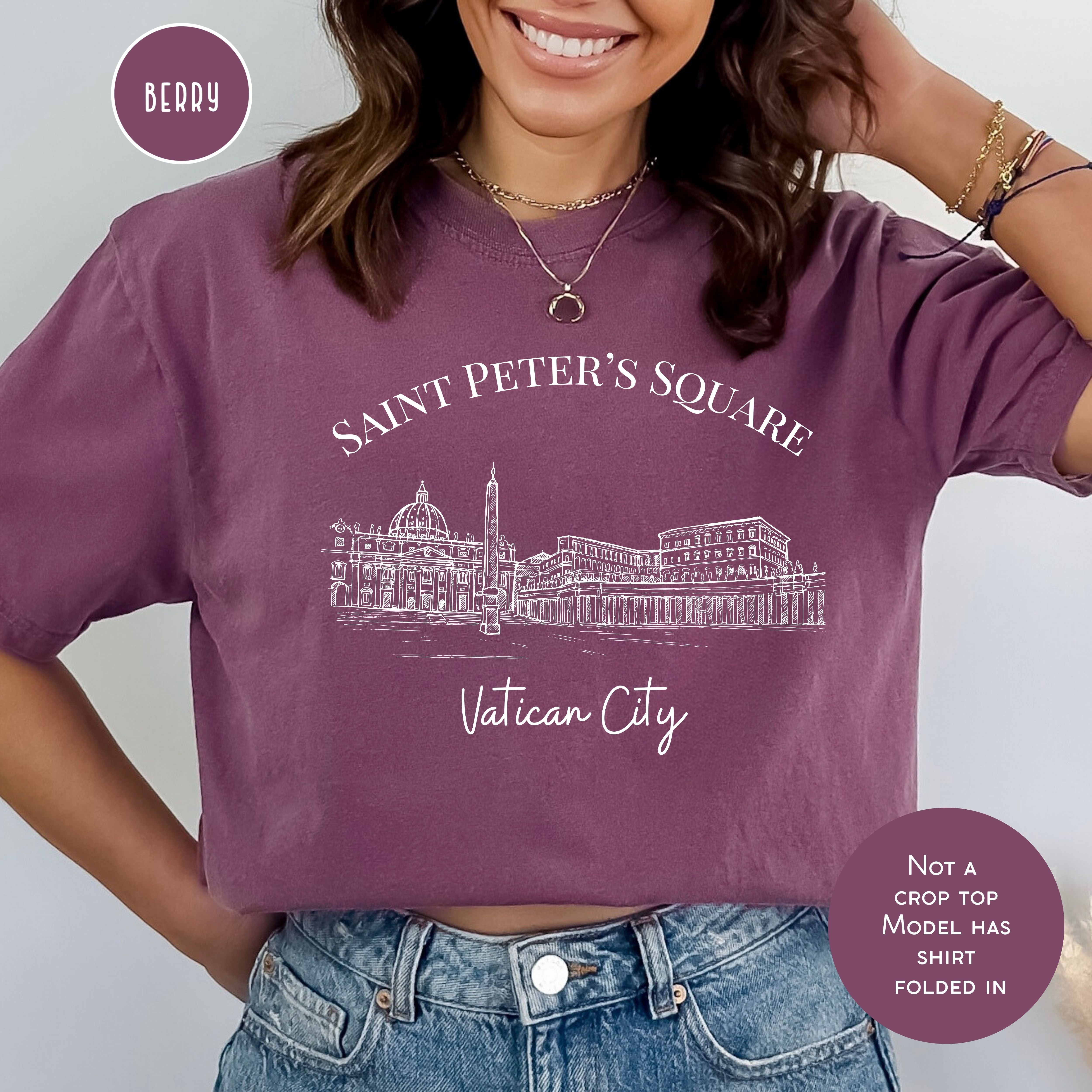 Saint Peter's Square Comfort Colors® Tee