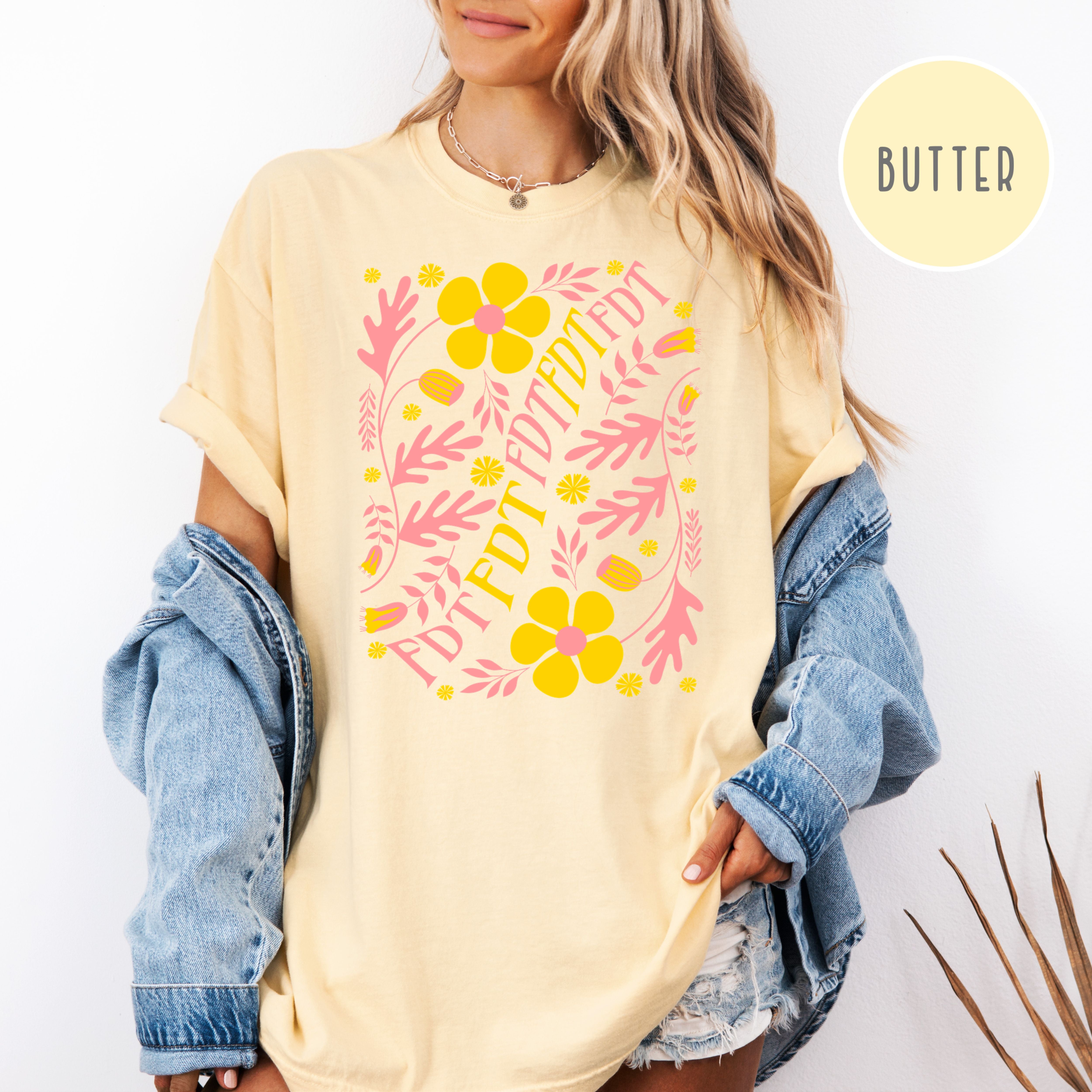 Subtle FDT Floral Design Comfort Colors® Tee